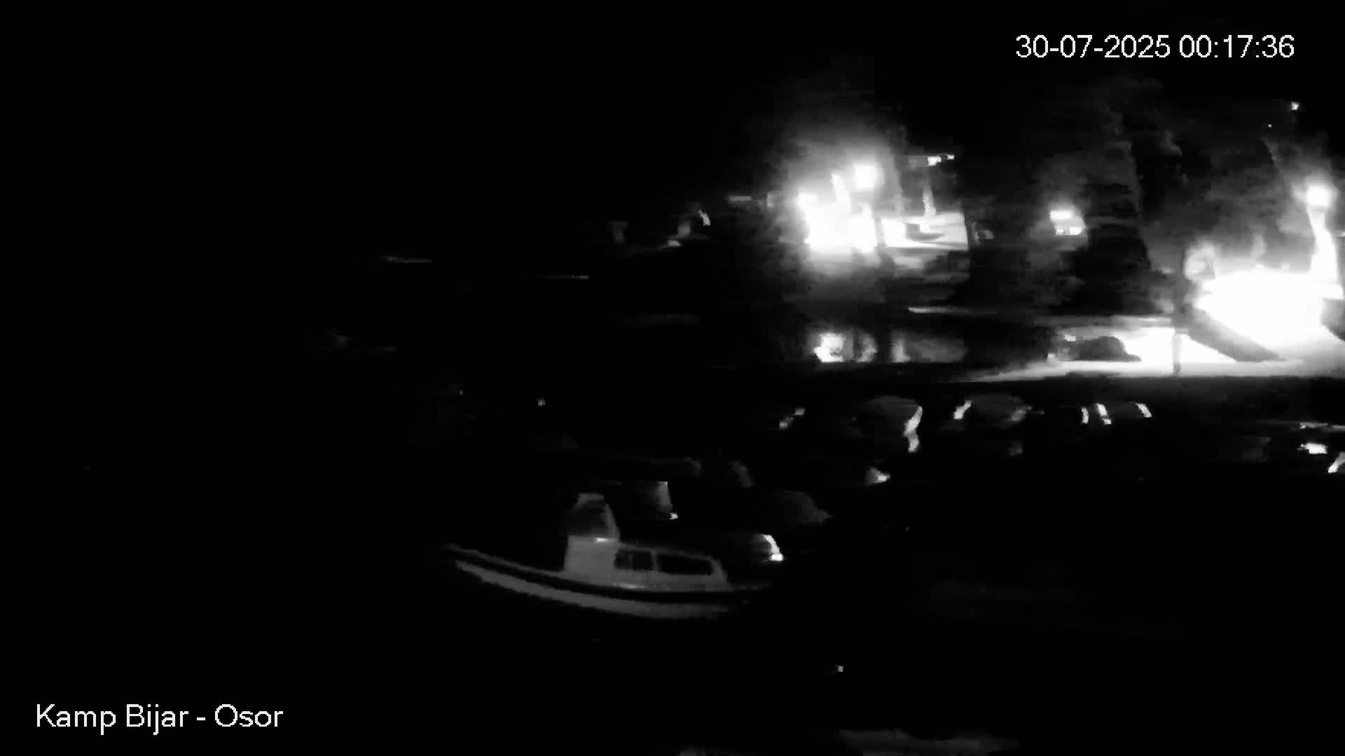 Otok Cres Island, Camp Bijar Camping Live Cam - Osor,  Mali Lošinj,  Primorje-Gorski Kotar, Croatia