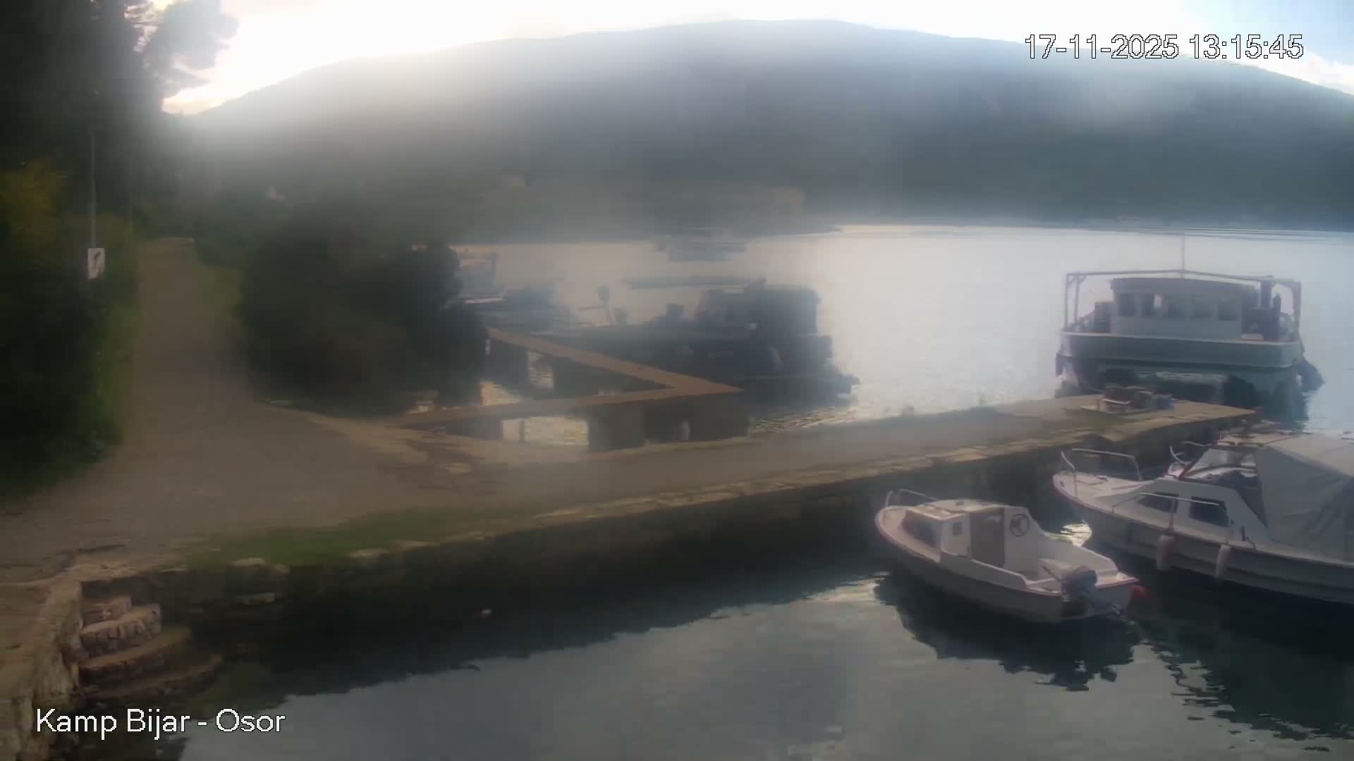 Otok Cres Island, Camp Bijar Camping Live Cam - Osor,  Mali Lošinj,  Primorje-Gorski Kotar, Croatia