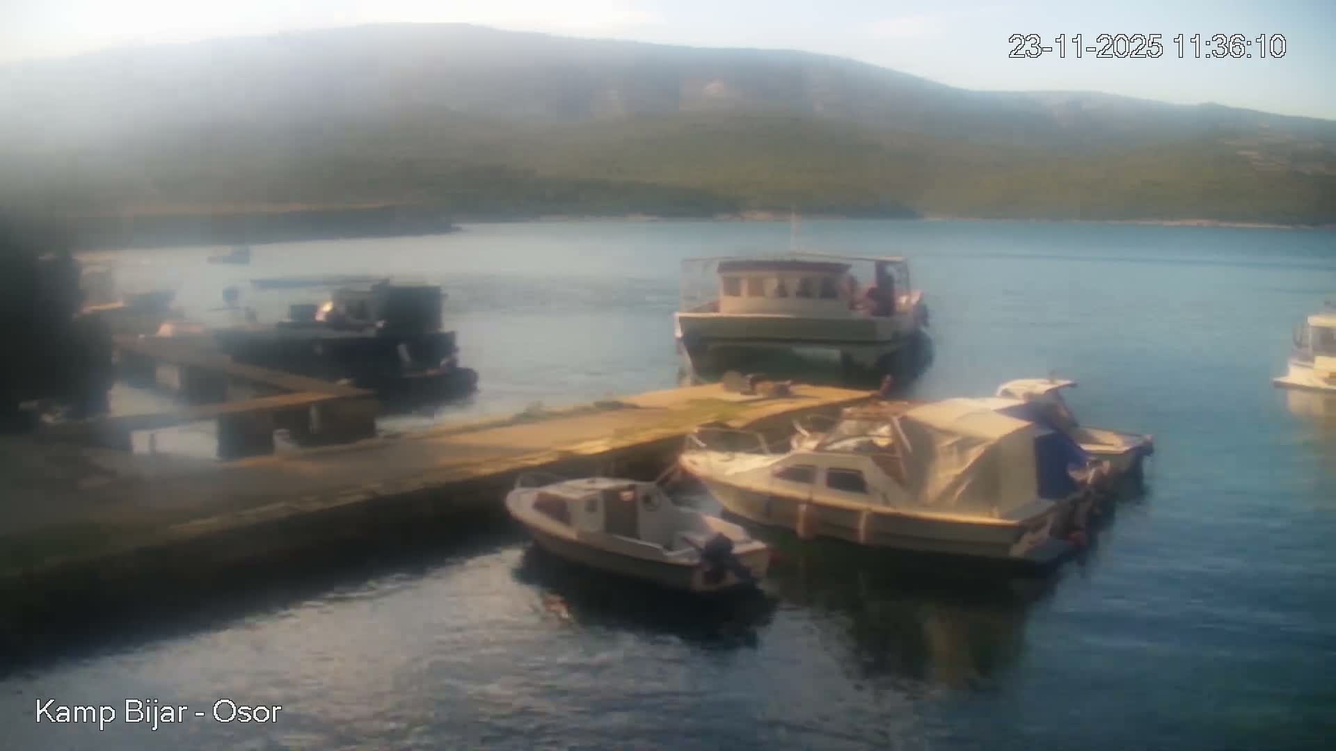 Otok Cres Island, Camp Bijar Camping Live Cam - Osor,  Mali Lošinj,  Primorje-Gorski Kotar, Croatia