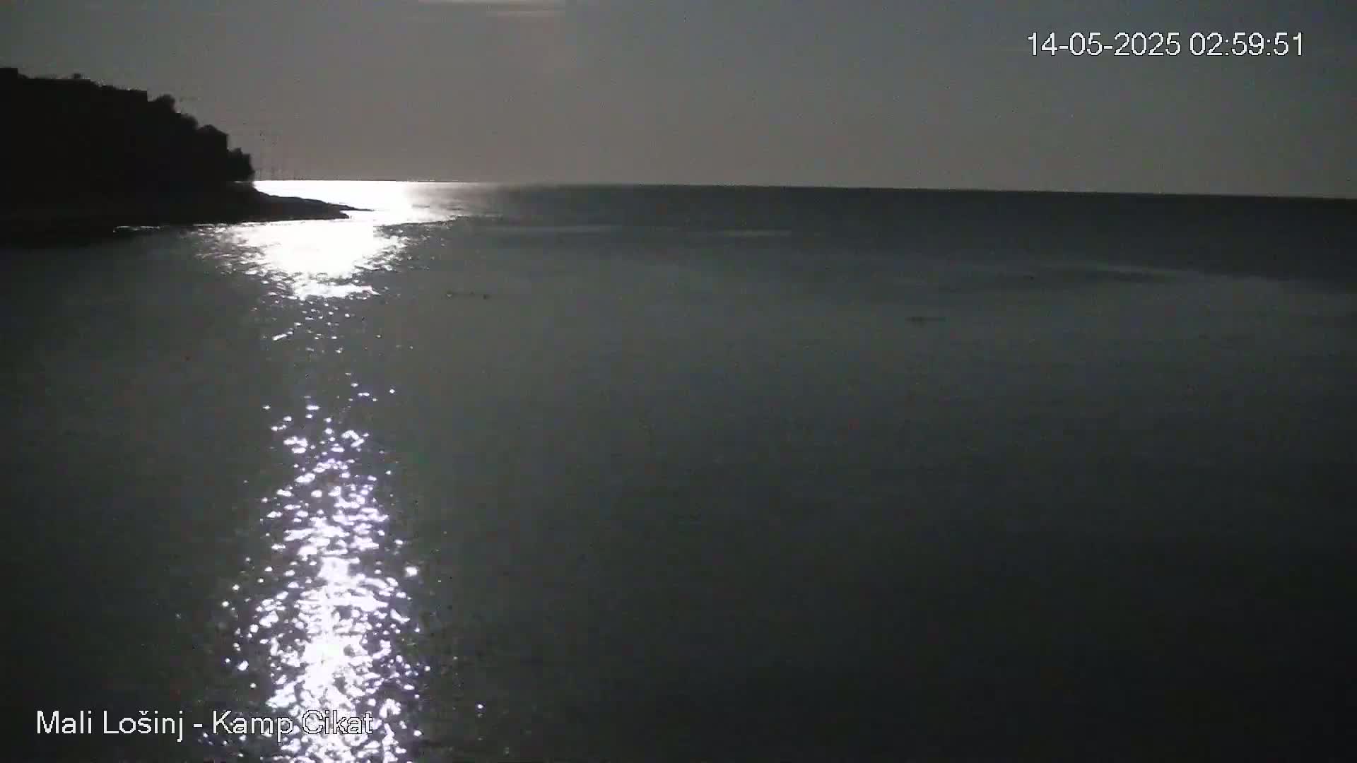  Otok Losinj Island, Camp Čikat Camping Live Cam - Cikat,  Mali Lošinj,  Primorje-Gorski Kotar, Croatia