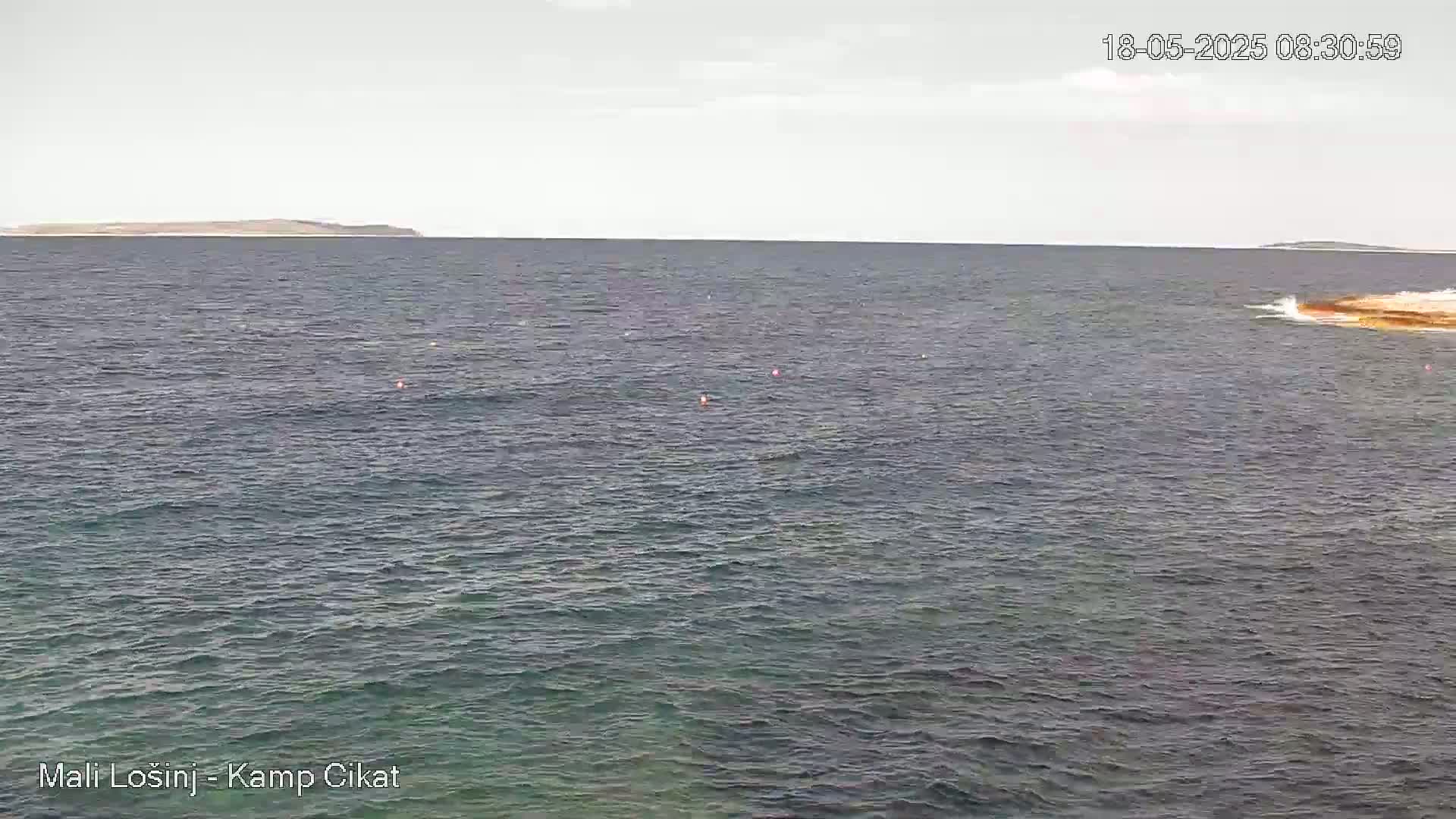  Otok Losinj Island, Camp Čikat Camping Live Cam - Cikat,  Mali Lošinj,  Primorje-Gorski Kotar, Croatia
