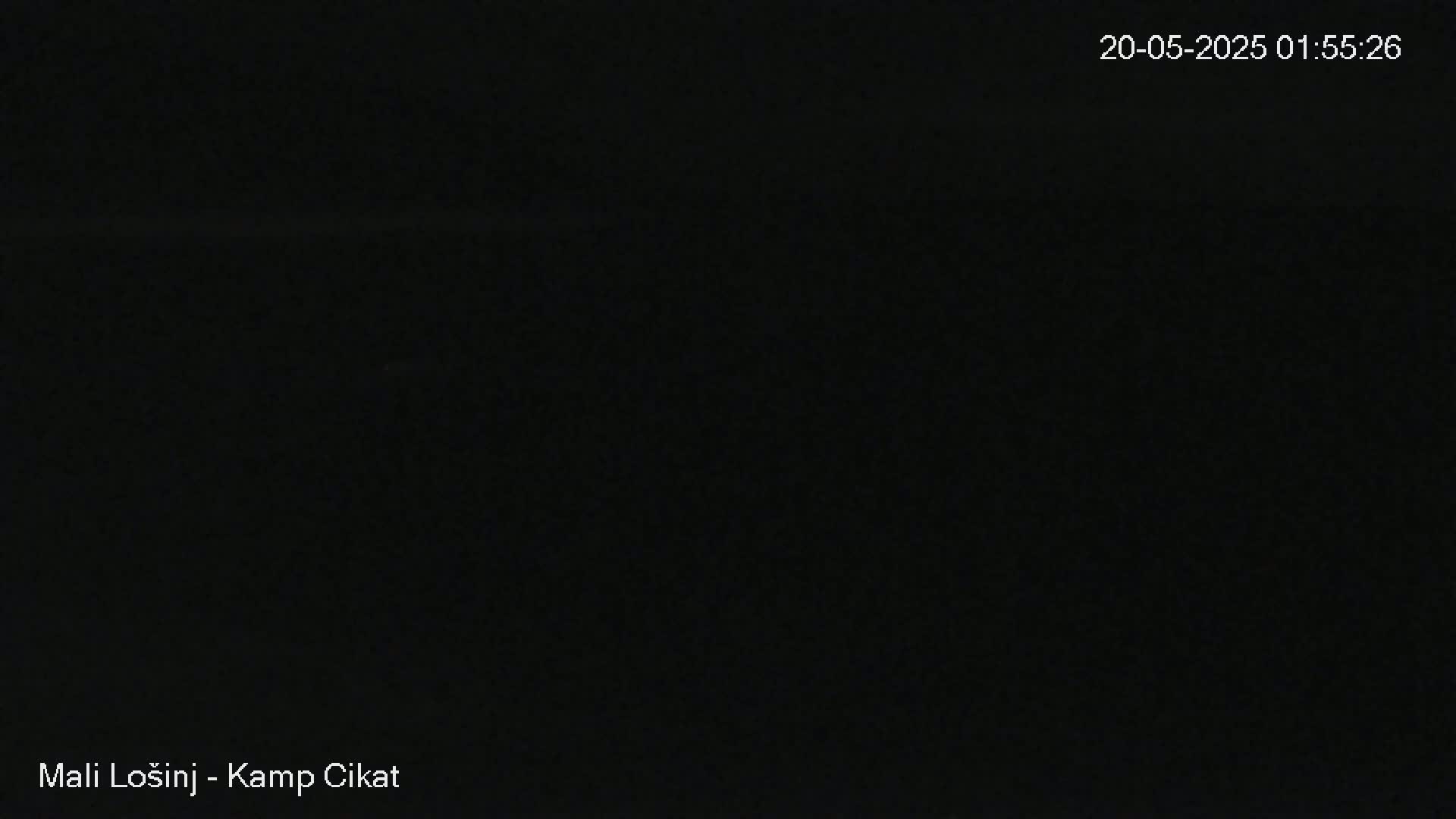 The image shows a completely black screen.