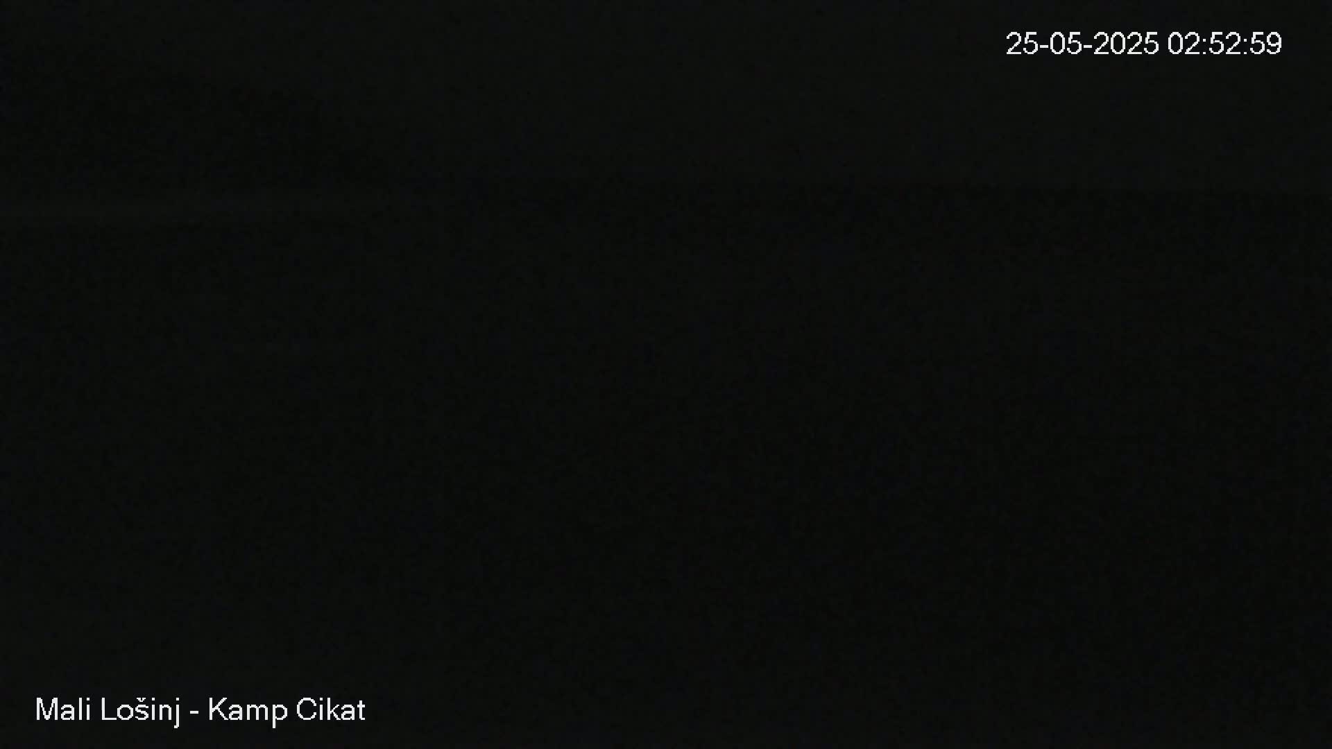 The image is completely black.