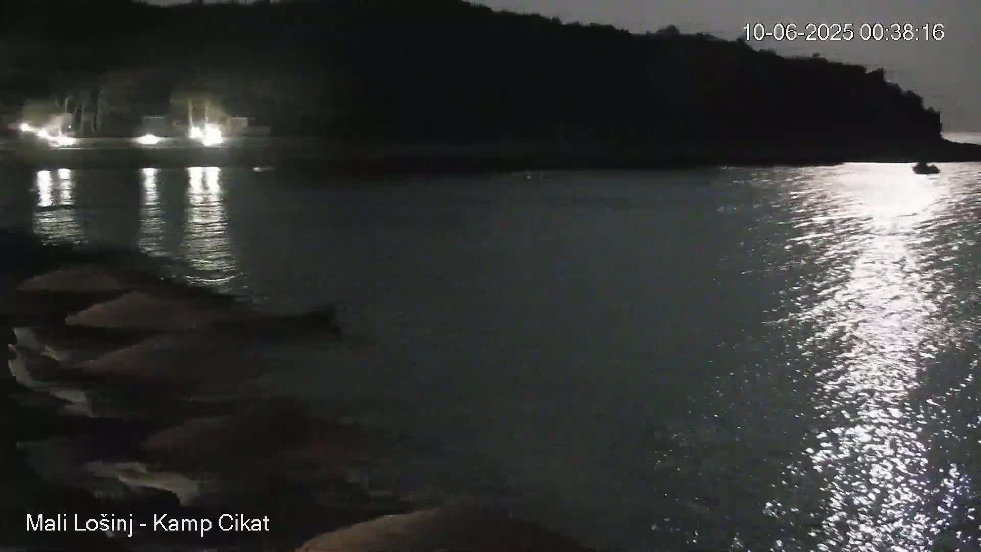 Otok Losinj Island, Camp Čikat Camping Live Cam - Cikat,  Mali Lošinj,  Primorje-Gorski Kotar, Croatia