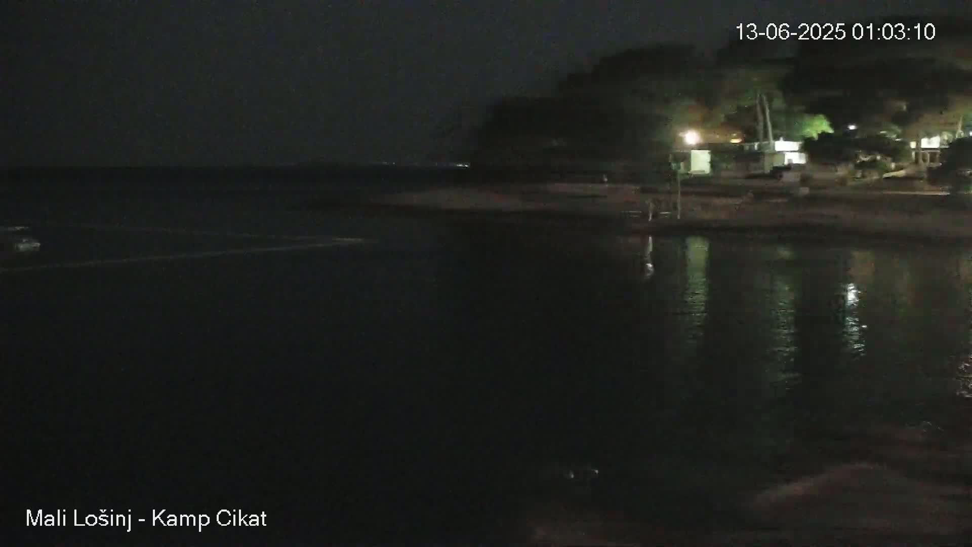 Otok Losinj Island, Camp Čikat Camping Live Cam - Cikat,  Mali Lošinj,  Primorje-Gorski Kotar, Croatia