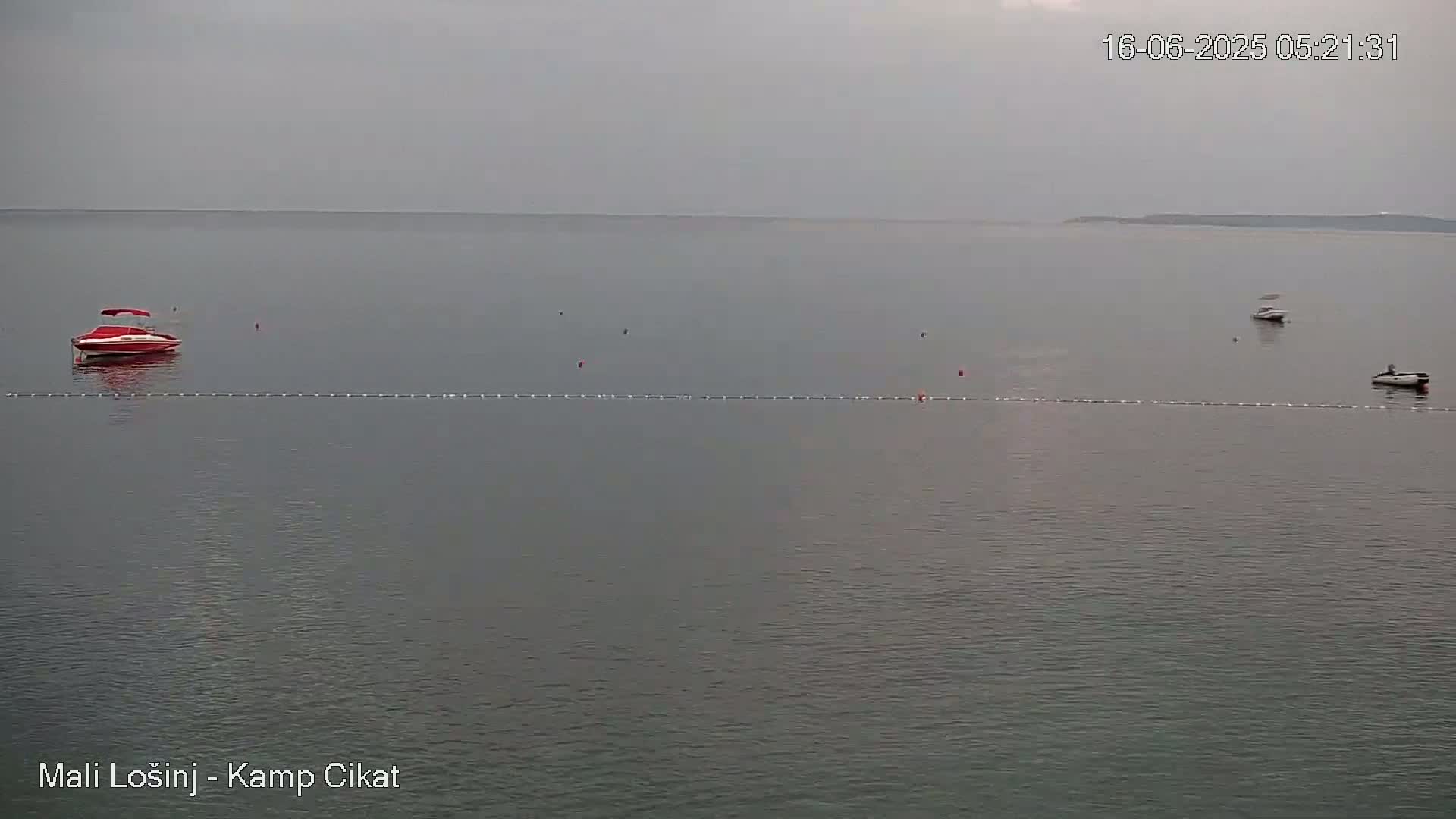 Otok Losinj Island, Camp Čikat Camping Live Cam - Cikat,  Mali Lošinj,  Primorje-Gorski Kotar, Croatia