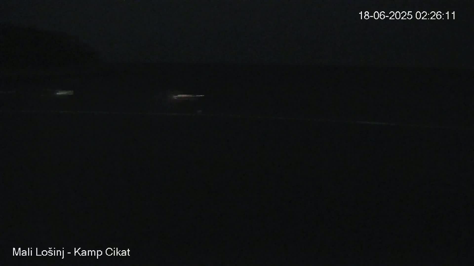 Otok Losinj Island, Camp Čikat Camping Live Cam - Cikat,  Mali Lošinj,  Primorje-Gorski Kotar, Croatia