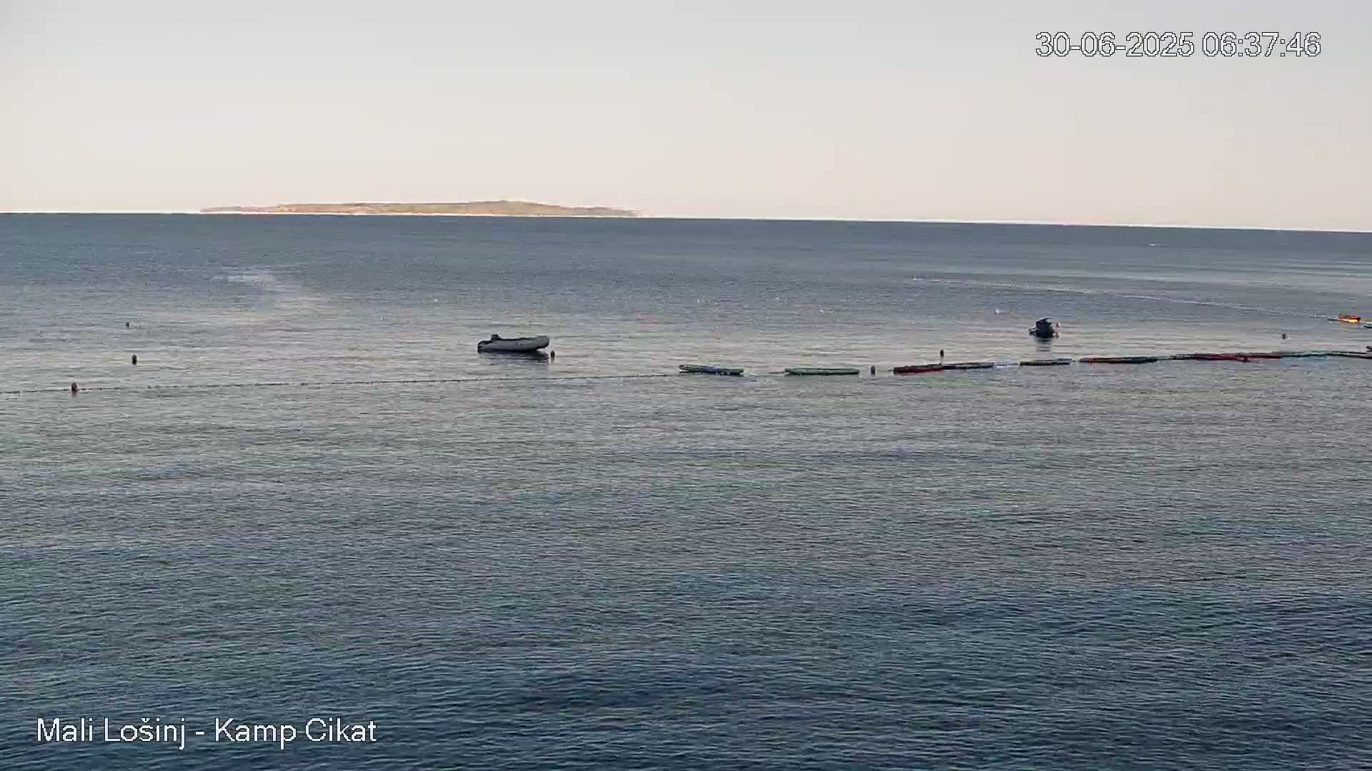 Otok Losinj Island, Camp Čikat Camping Live Cam - Cikat,  Mali Lošinj,  Primorje-Gorski Kotar, Croatia