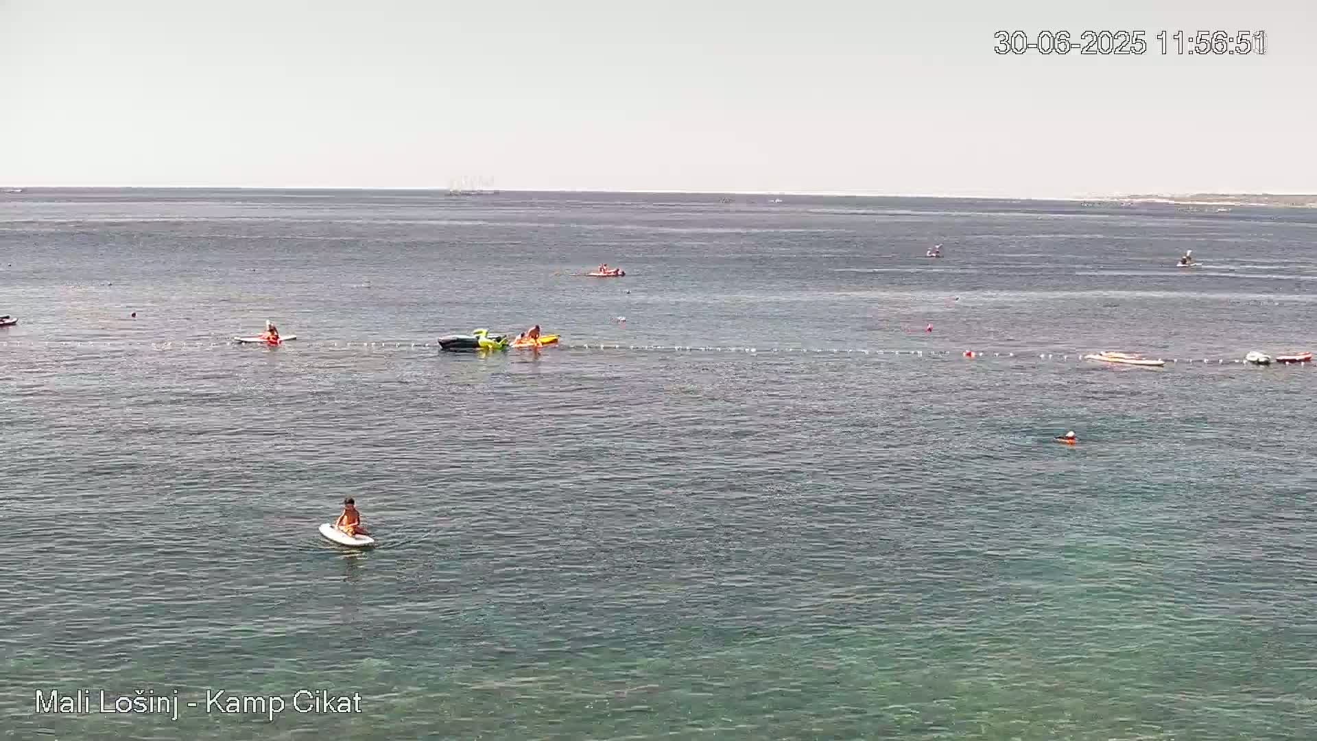 Otok Losinj Island, Camp Čikat Camping Live Cam - Cikat,  Mali Lošinj,  Primorje-Gorski Kotar, Croatia