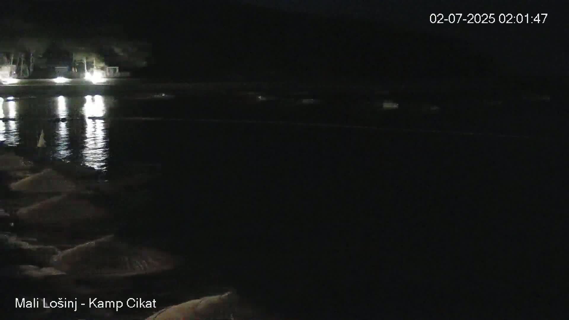 Otok Losinj Island, Camp Čikat Camping Live Cam - Cikat,  Mali Lošinj,  Primorje-Gorski Kotar, Croatia