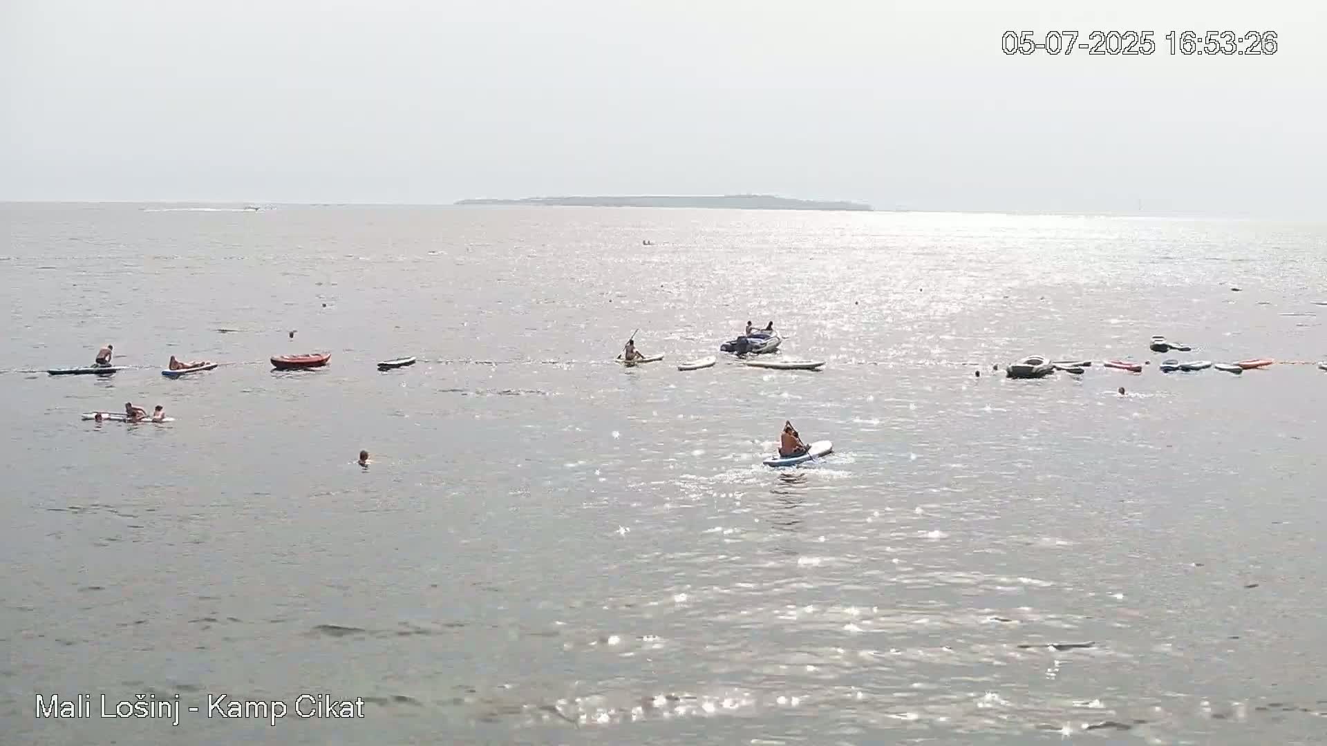 Otok Losinj Island, Camp Čikat Camping Live Cam - Cikat,  Mali Lošinj,  Primorje-Gorski Kotar, Croatia