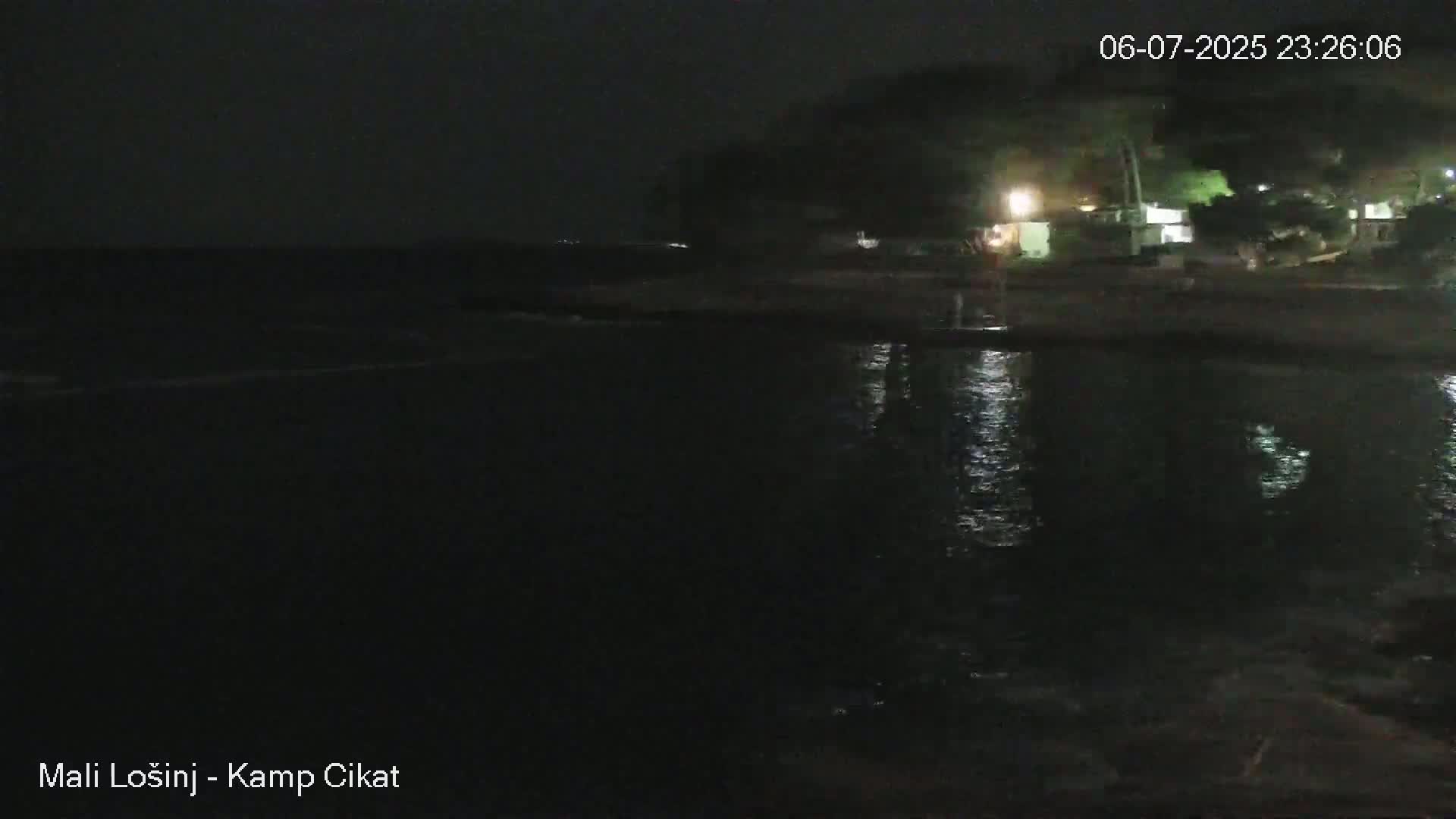 Otok Losinj Island, Camp Čikat Camping Live Cam - Cikat,  Mali Lošinj,  Primorje-Gorski Kotar, Croatia