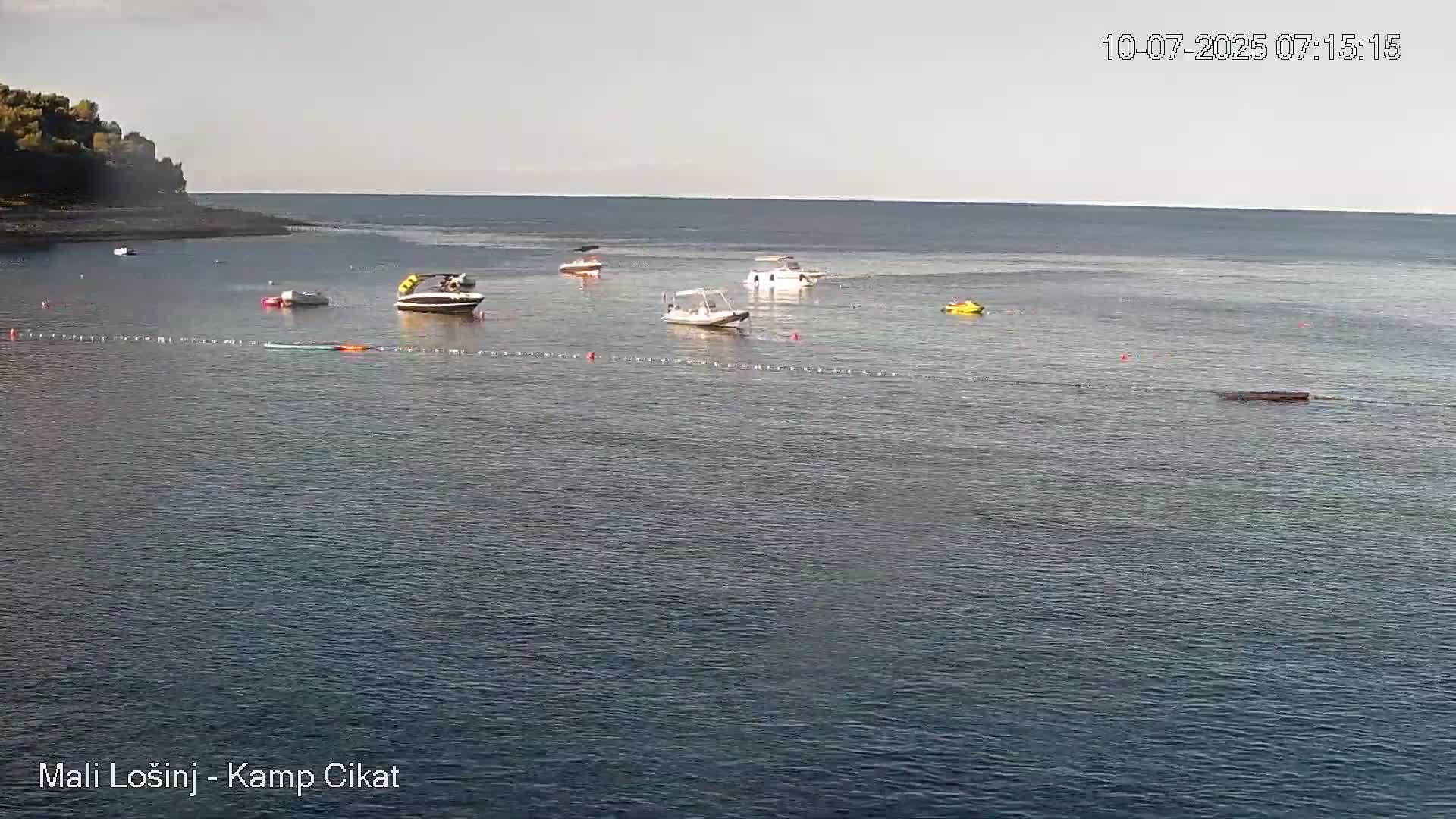 Otok Losinj Island, Camp Čikat Camping Live Cam - Cikat,  Mali Lošinj,  Primorje-Gorski Kotar, Croatia