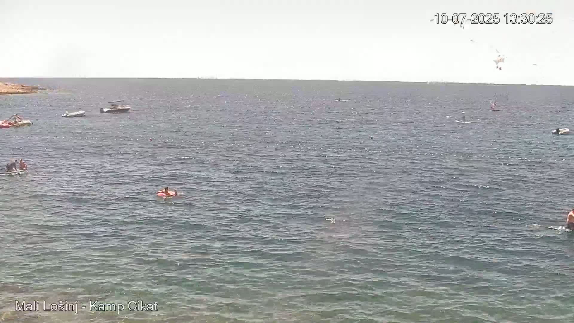Otok Losinj Island, Camp Čikat Camping Live Cam - Cikat,  Mali Lošinj,  Primorje-Gorski Kotar, Croatia