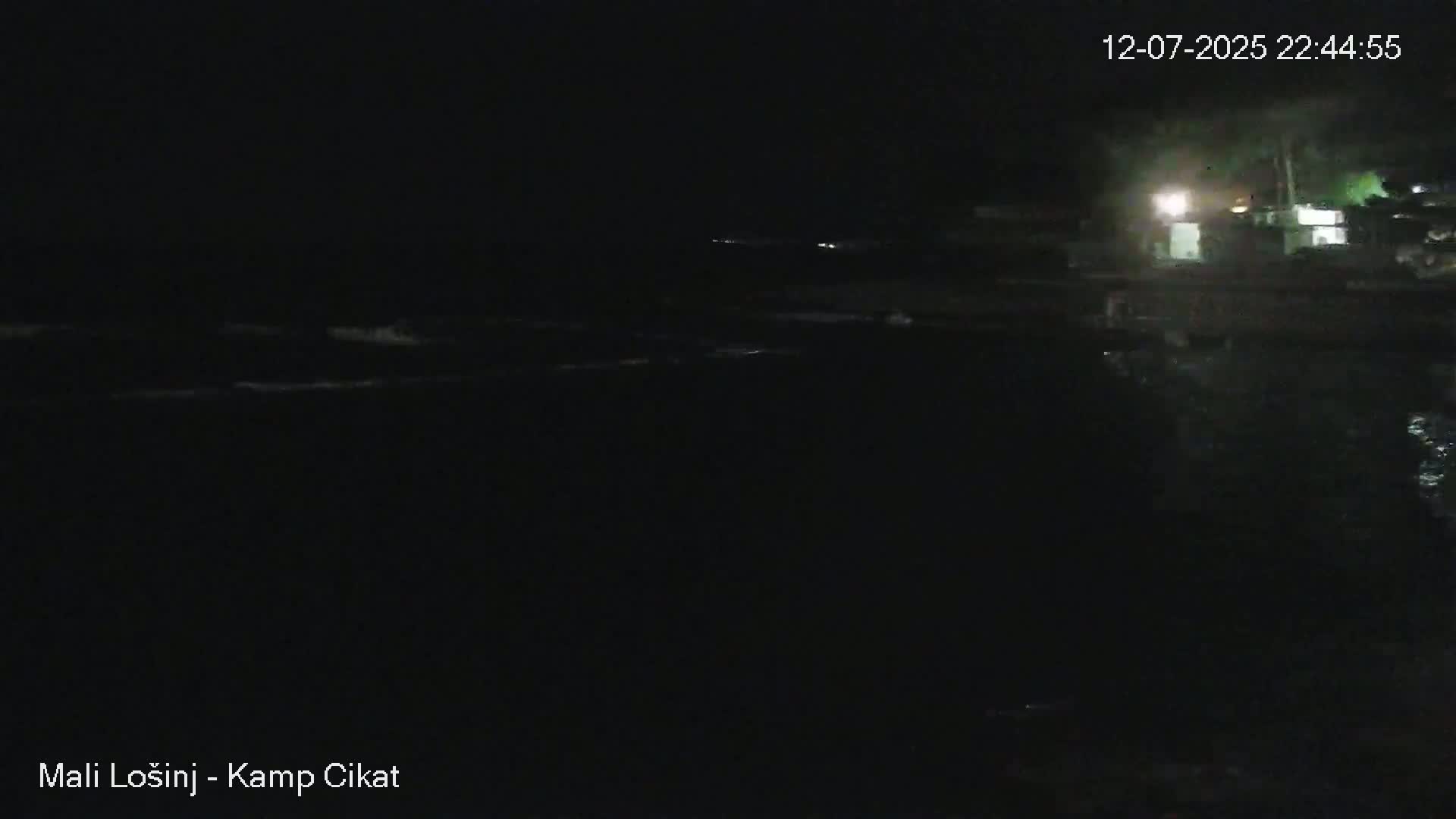 Otok Losinj Island, Camp Čikat Camping Live Cam - Cikat,  Mali Lošinj,  Primorje-Gorski Kotar, Croatia