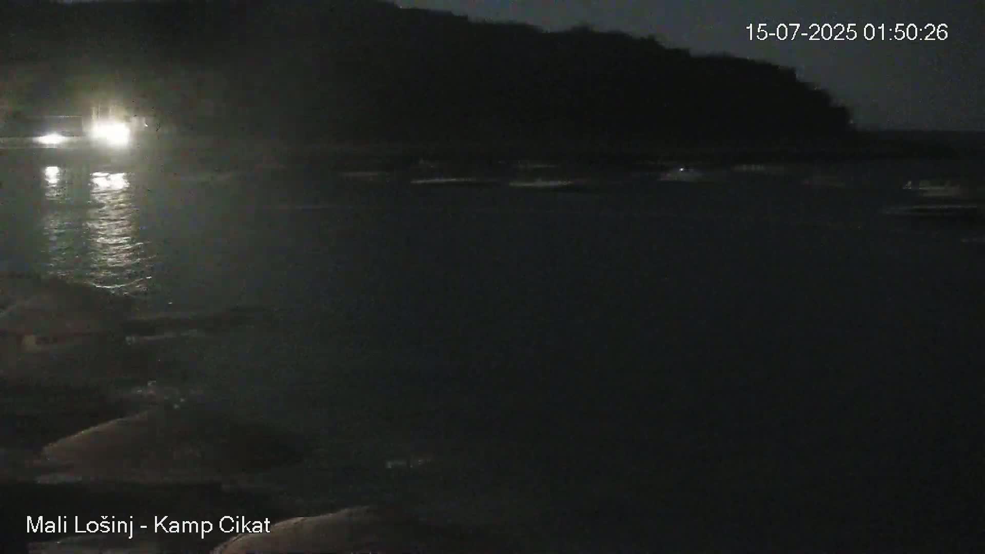Otok Losinj Island, Camp Čikat Camping Live Cam - Cikat,  Mali Lošinj,  Primorje-Gorski Kotar, Croatia