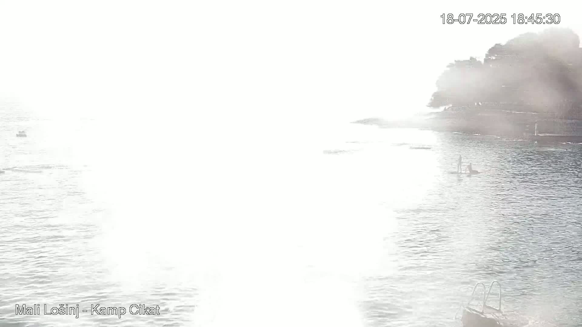 Otok Losinj Island, Camp Čikat Camping Live Cam - Cikat,  Mali Lošinj,  Primorje-Gorski Kotar, Croatia