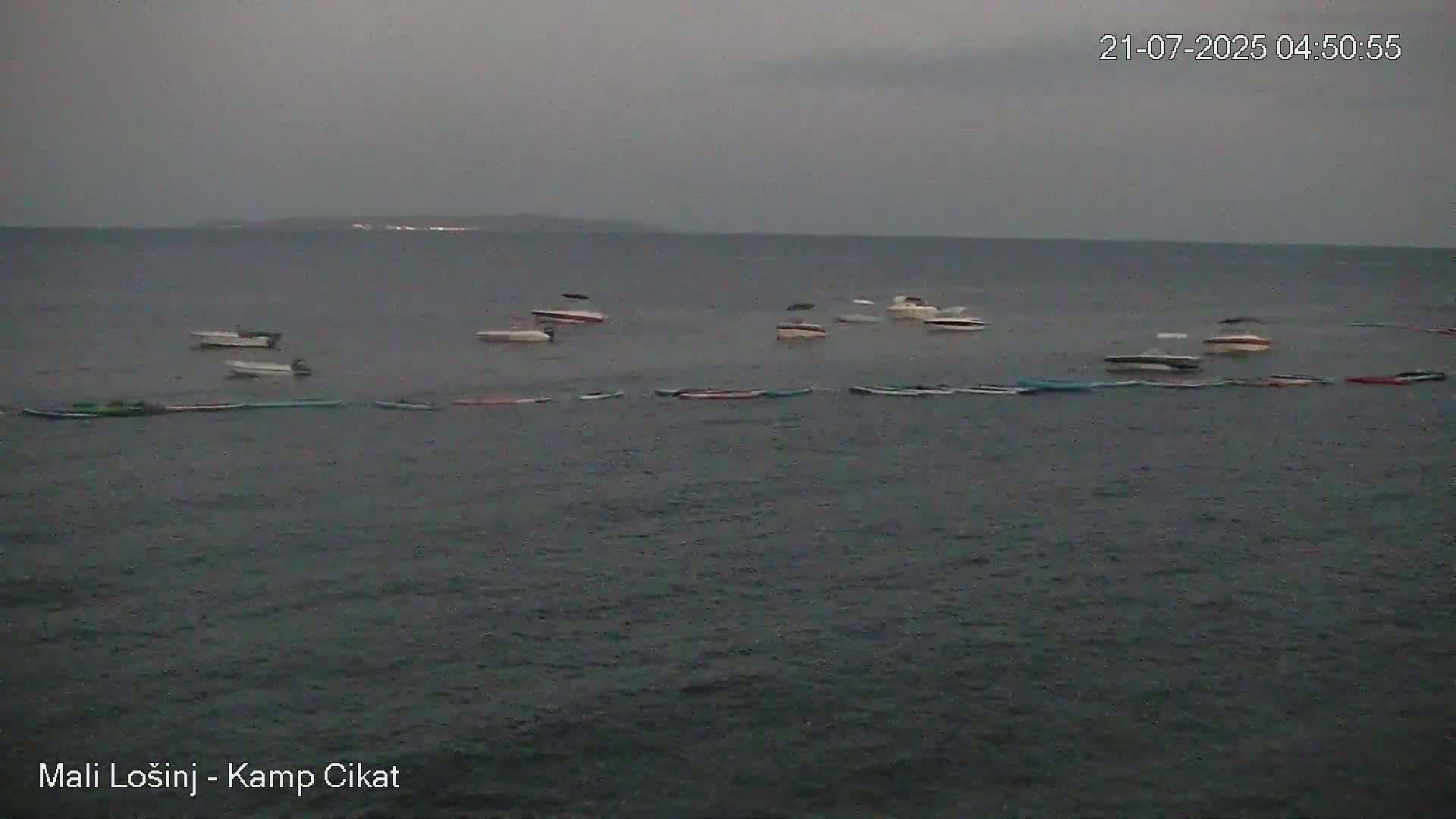 Otok Losinj Island, Camp Čikat Camping Live Cam - Cikat,  Mali Lošinj,  Primorje-Gorski Kotar, Croatia
