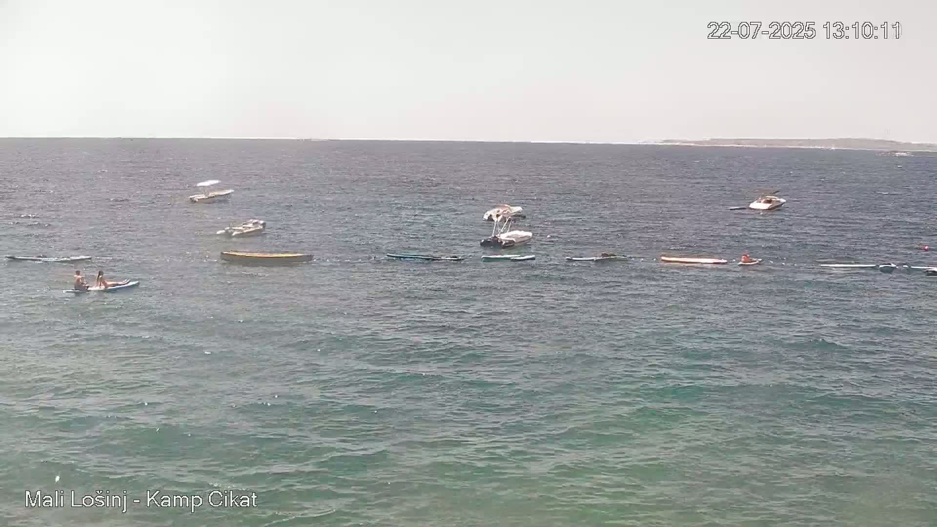 Otok Losinj Island, Camp Čikat Camping Live Cam - Cikat,  Mali Lošinj,  Primorje-Gorski Kotar, Croatia