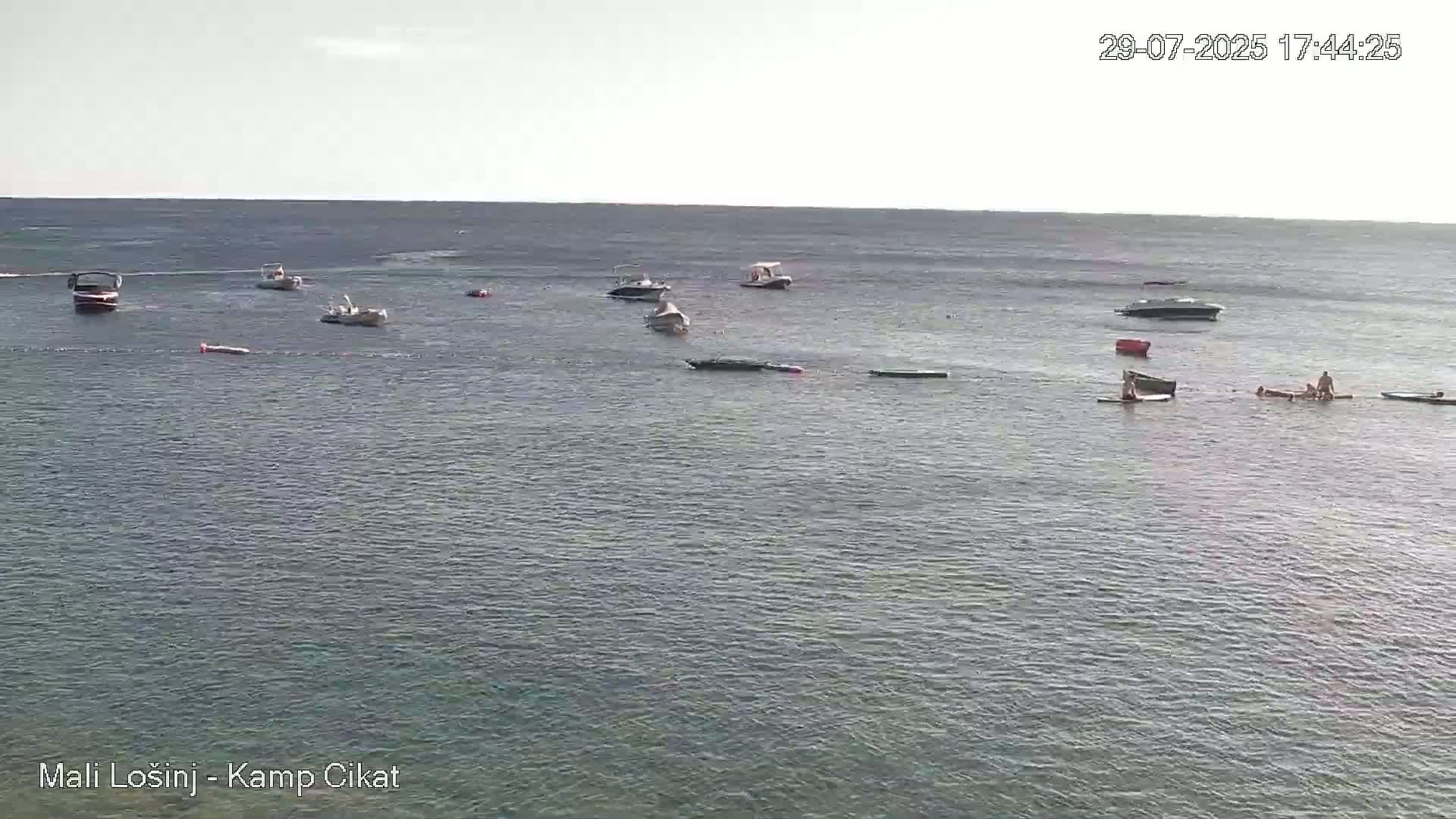 Otok Losinj Island, Camp Čikat Camping Live Cam - Cikat,  Mali Lošinj,  Primorje-Gorski Kotar, Croatia
