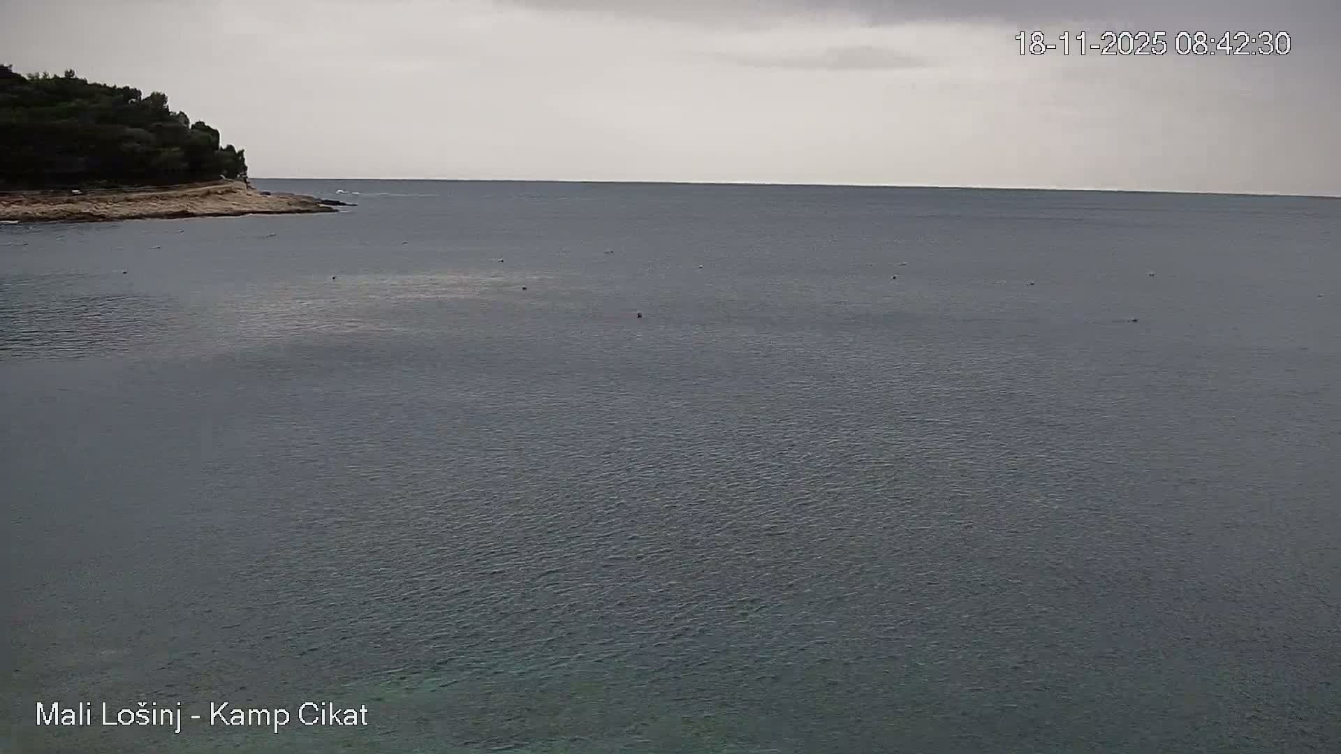 Otok Losinj Island, Camp Čikat Camping Live Cam - Cikat,  Mali Lošinj,  Primorje-Gorski Kotar, Croatia