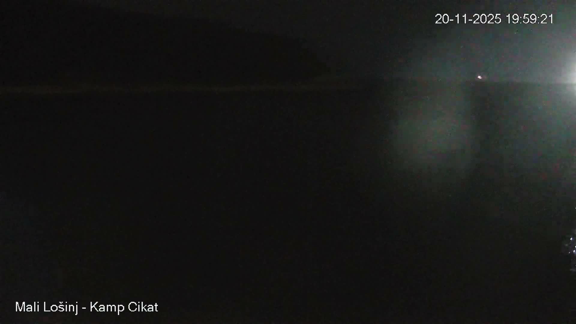 Otok Losinj Island, Camp Čikat Camping Live Cam - Cikat,  Mali Lošinj,  Primorje-Gorski Kotar, Croatia