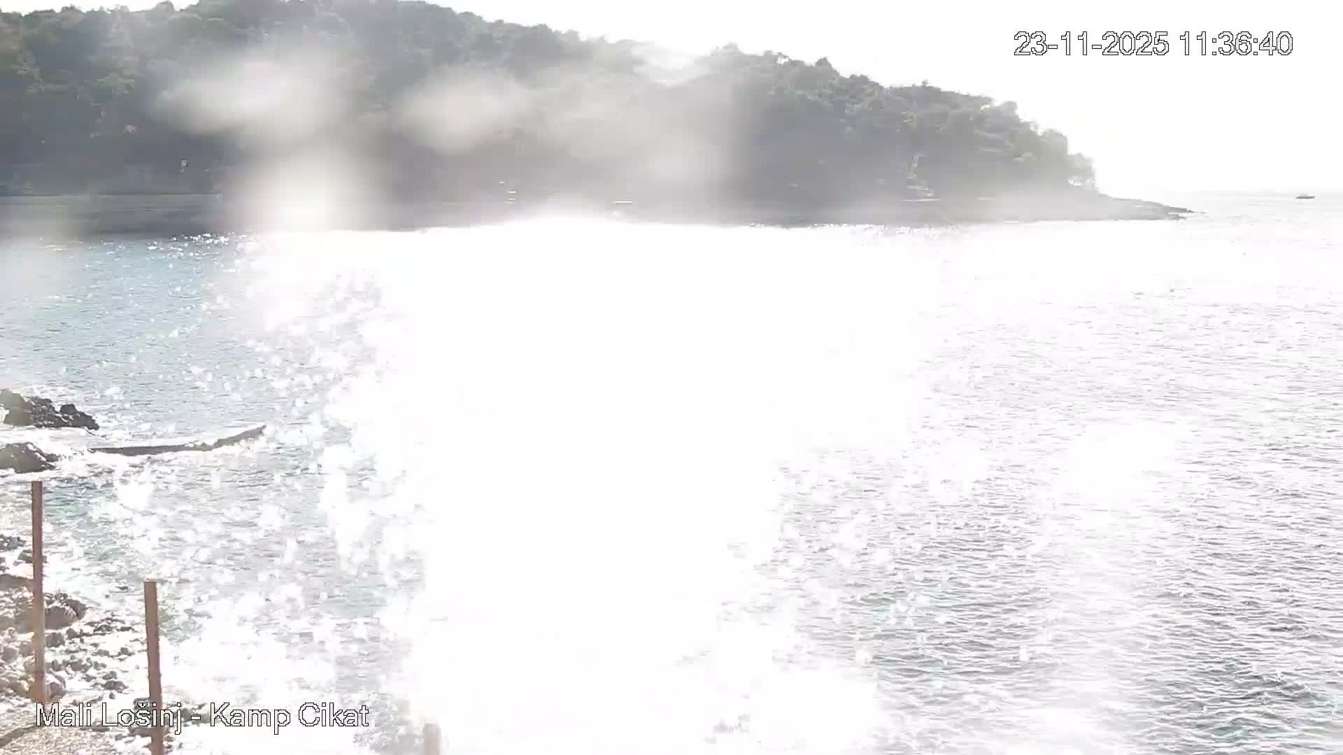 Otok Losinj Island, Camp Čikat Camping Live Cam - Cikat,  Mali Lošinj,  Primorje-Gorski Kotar, Croatia