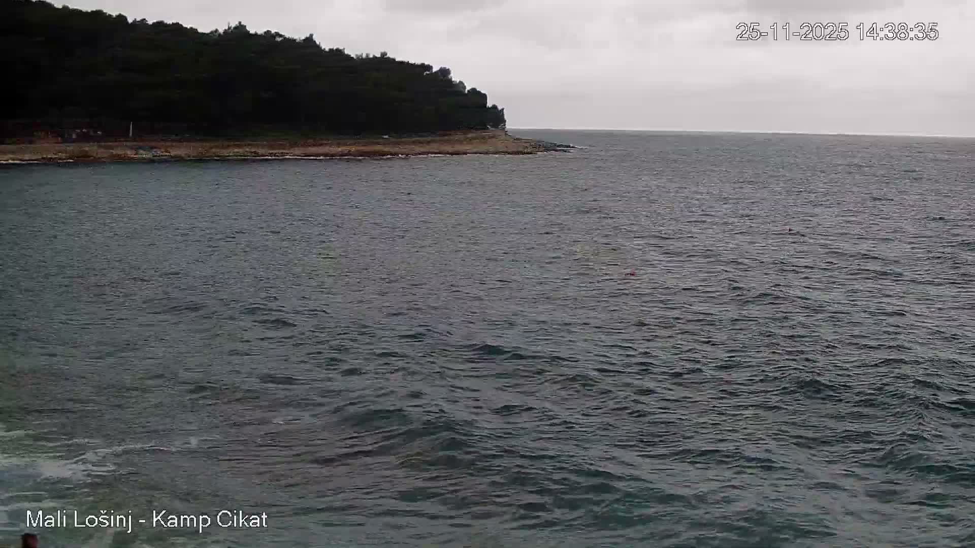 Otok Losinj Island, Camp Čikat Camping Live Cam - Cikat,  Mali Lošinj,  Primorje-Gorski Kotar, Croatia