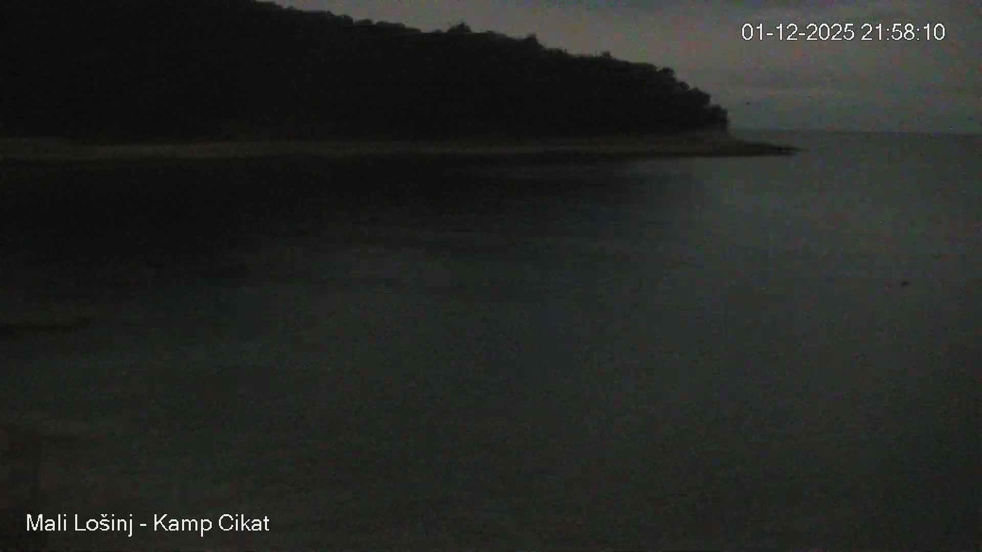 Otok Losinj Island, Camp Čikat Camping Live Cam - Cikat,  Mali Lošinj,  Primorje-Gorski Kotar, Croatia