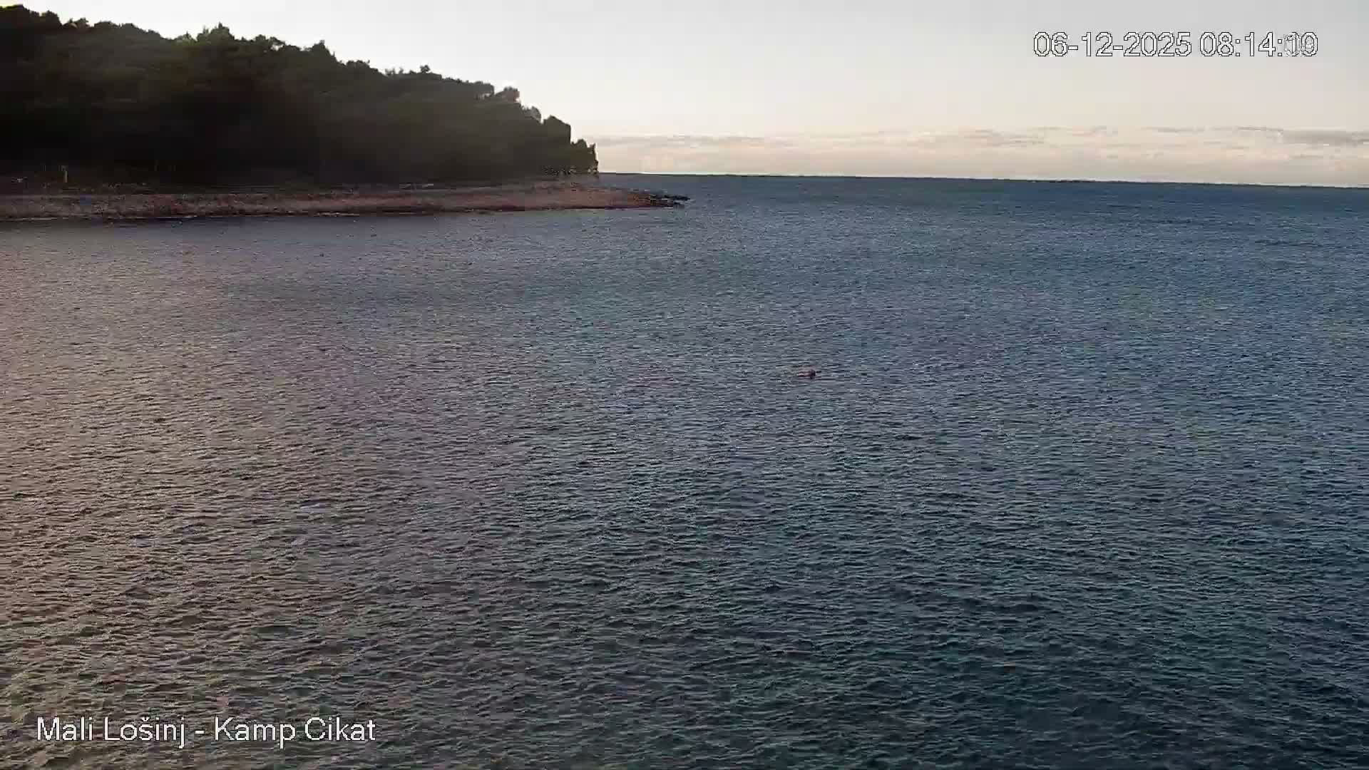 Otok Losinj Island, Camp Čikat Camping Live Cam - Cikat,  Mali Lošinj,  Primorje-Gorski Kotar, Croatia