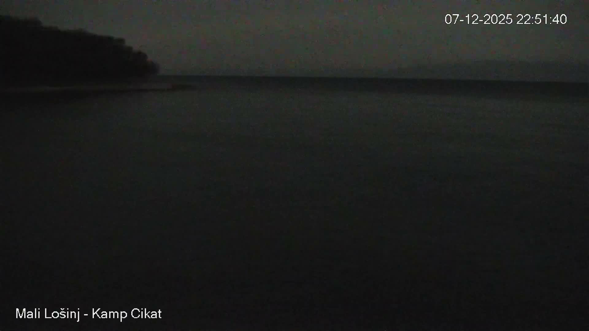 Otok Losinj Island, Camp Čikat Camping Live Cam - Cikat,  Mali Lošinj,  Primorje-Gorski Kotar, Croatia