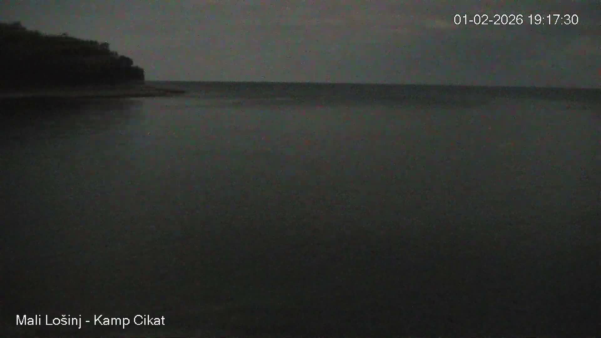 Otok Losinj Island, Camp Čikat Camping Live Cam - Cikat,  Mali Lošinj,  Primorje-Gorski Kotar, Croatia