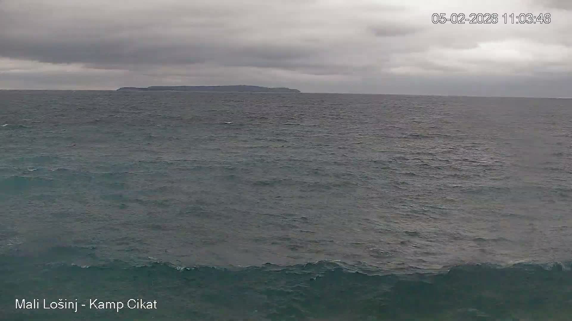 Otok Losinj Island, Camp Čikat Camping Live Cam - Cikat,  Mali Lošinj,  Primorje-Gorski Kotar, Croatia