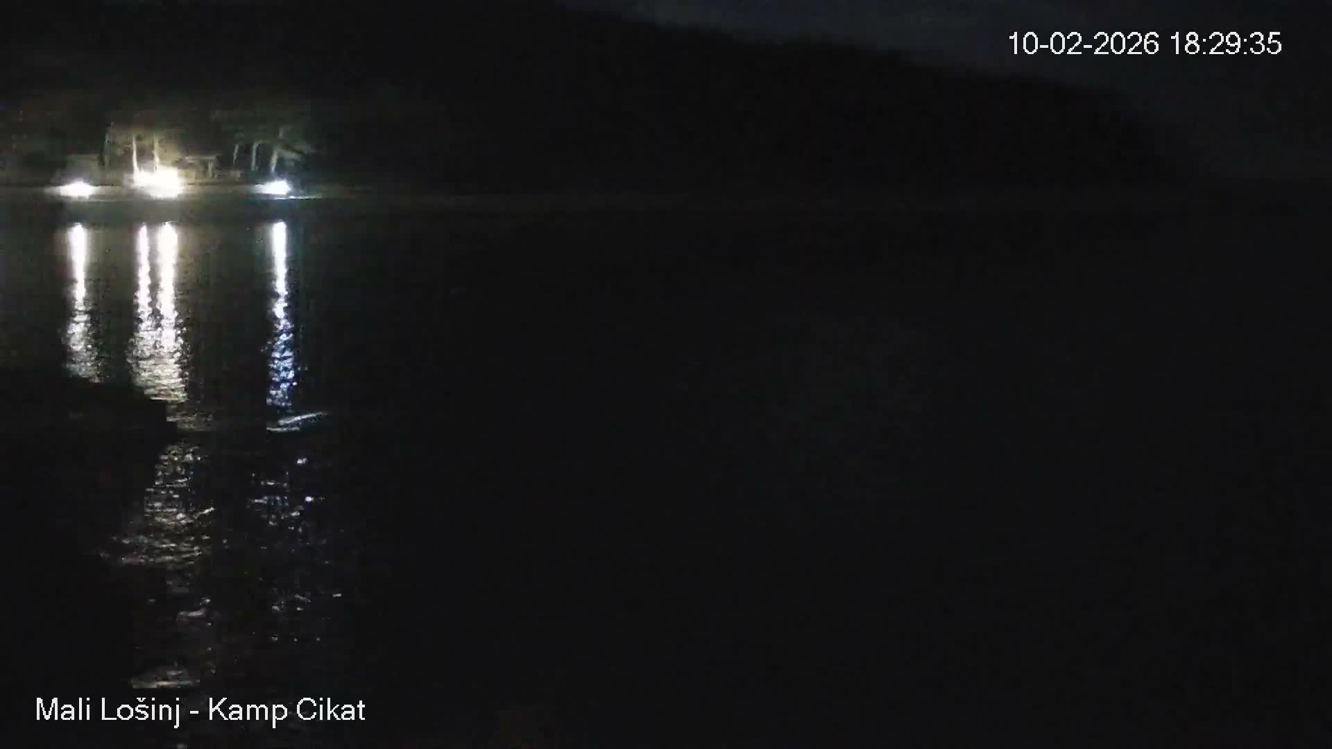 Otok Losinj Island, Camp Čikat Camping Live Cam - Cikat,  Mali Lošinj,  Primorje-Gorski Kotar, Croatia