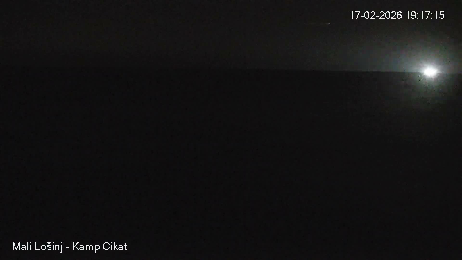 Otok Losinj Island, Camp Čikat Camping Live Cam - Cikat,  Mali Lošinj,  Primorje-Gorski Kotar, Croatia
