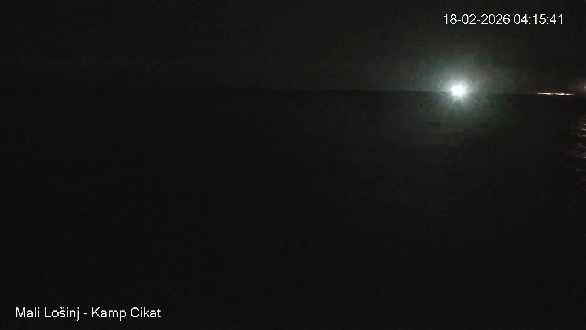 Otok Losinj Island, Camp Čikat Camping Live Cam - Cikat,  Mali Lošinj,  Primorje-Gorski Kotar, Croatia