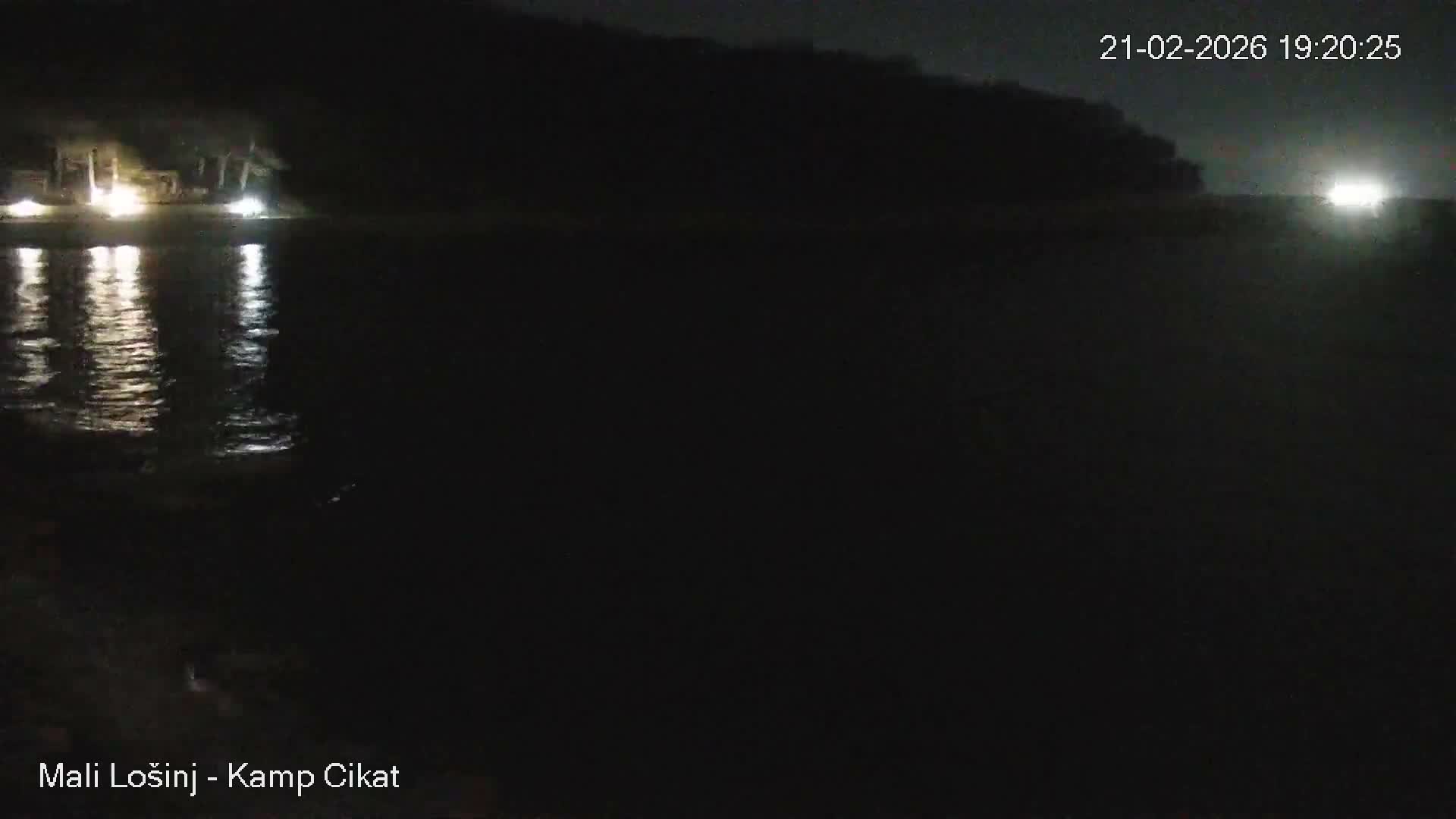 Otok Losinj Island, Camp Čikat Camping Live Cam - Cikat,  Mali Lošinj,  Primorje-Gorski Kotar, Croatia