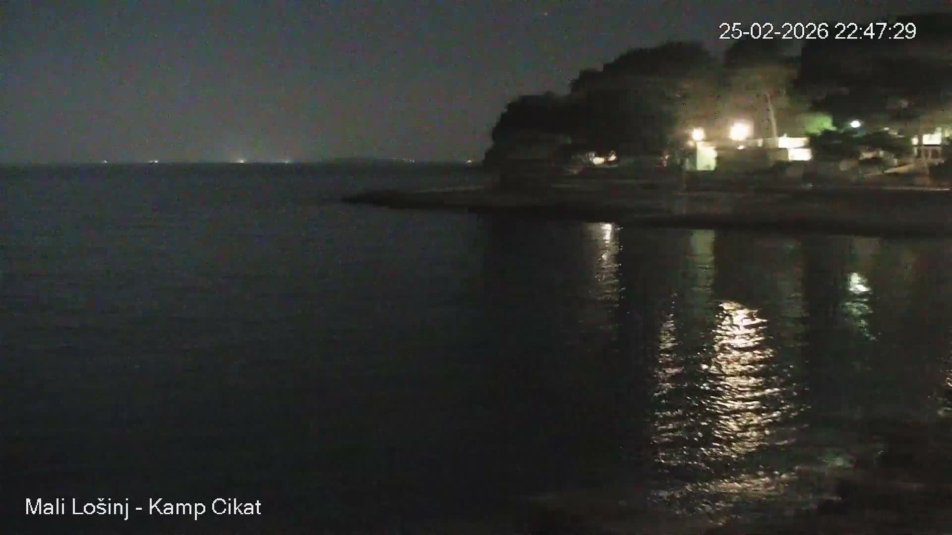 Otok Losinj Island, Camp Čikat Camping Live Cam - Cikat,  Mali Lošinj,  Primorje-Gorski Kotar, Croatia