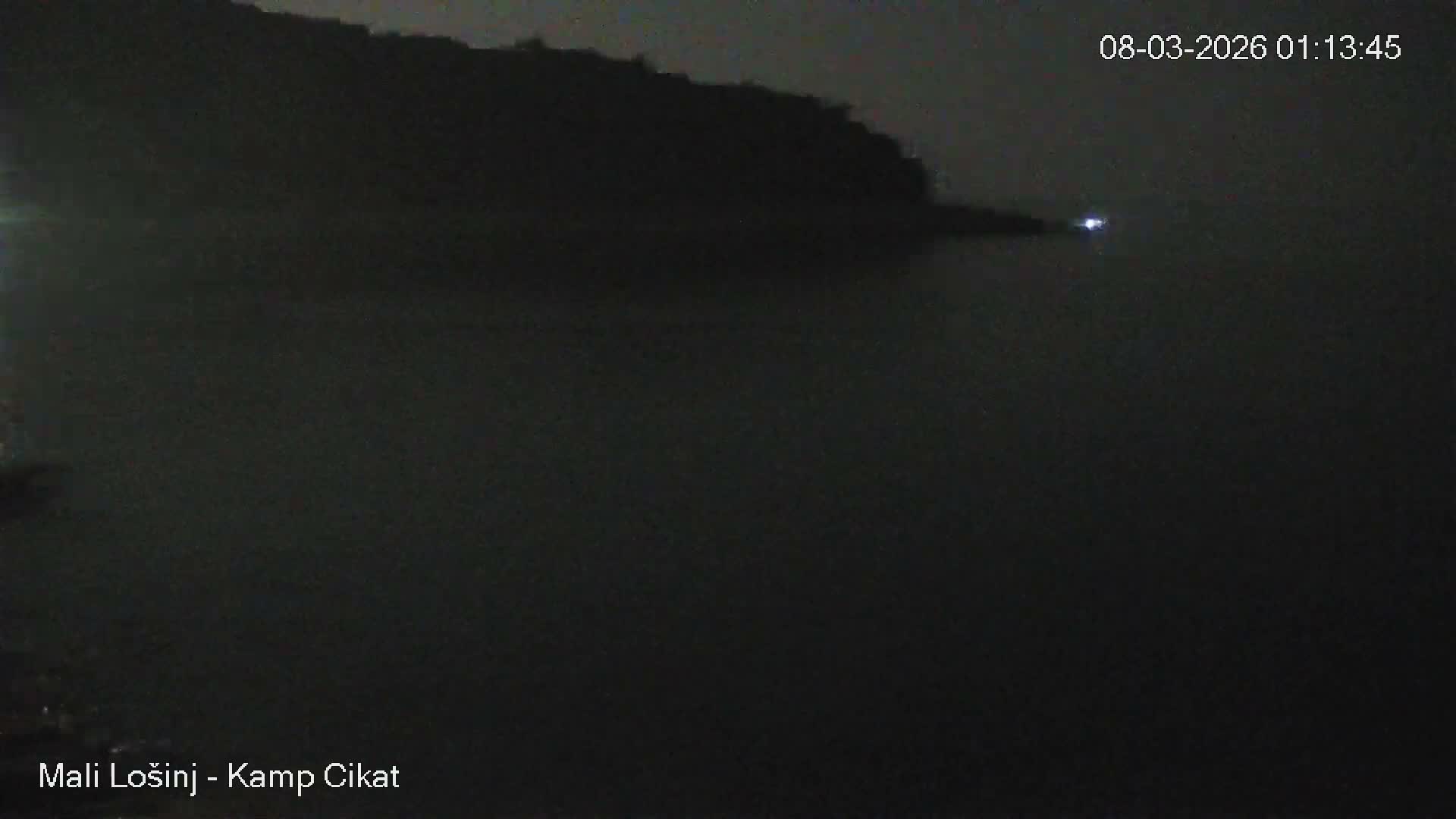 Otok Losinj Island, Camp Čikat Camping Live Cam - Cikat,  Mali Lošinj,  Primorje-Gorski Kotar, Croatia