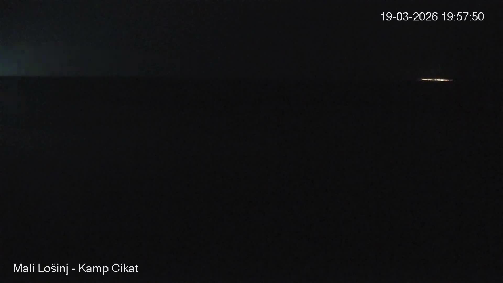 Otok Losinj Island, Camp Čikat Camping Live Cam - Cikat,  Mali Lošinj,  Primorje-Gorski Kotar, Croatia
