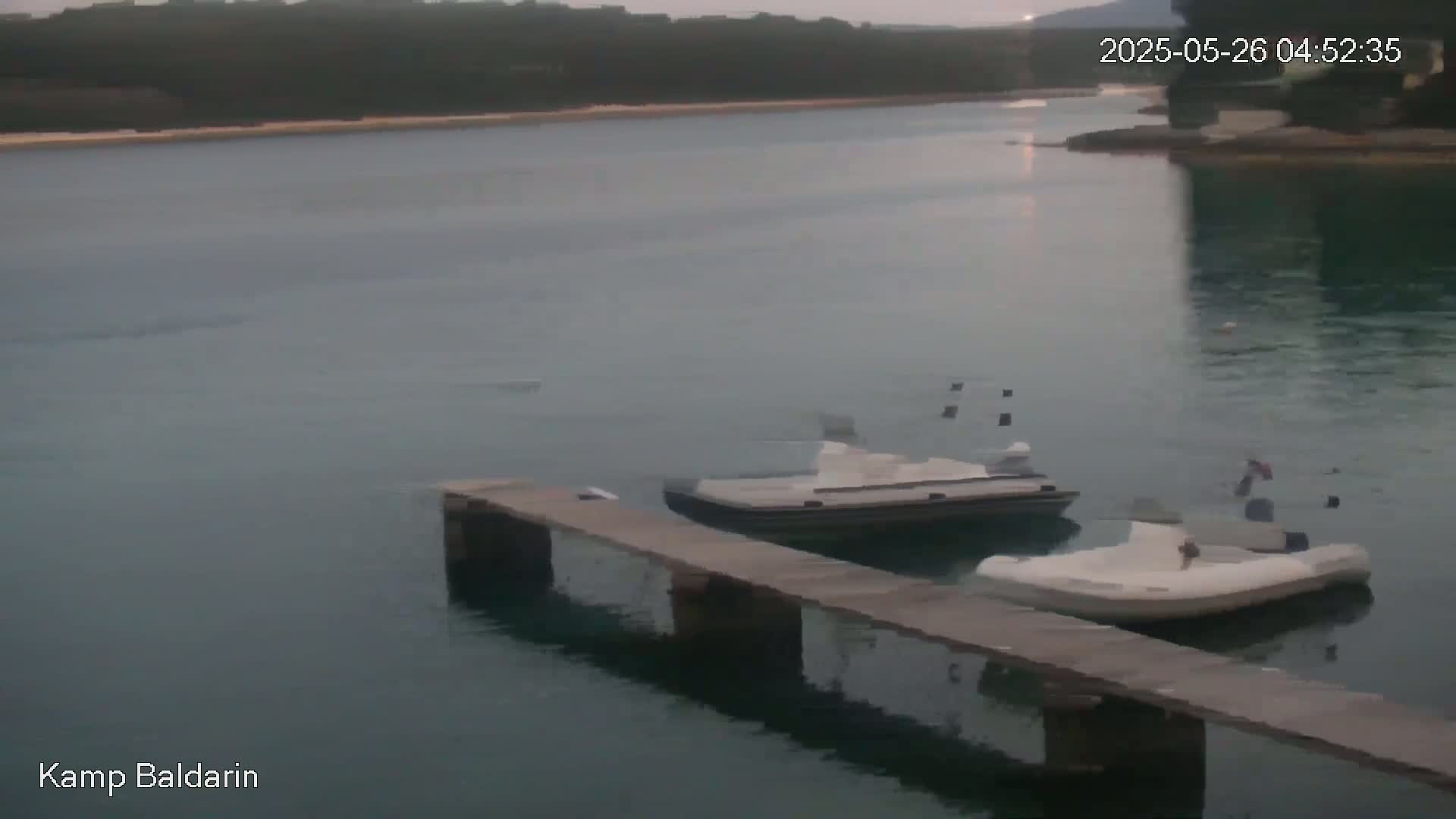 Otok Cres Island, Camp Baldarin Camping Live Cam - Punta Križa,  Mali Lošinj,  Primorje-Gorski Kotar, Croatia