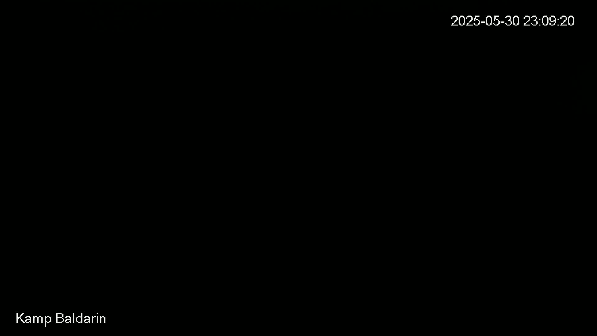 The image is completely black.