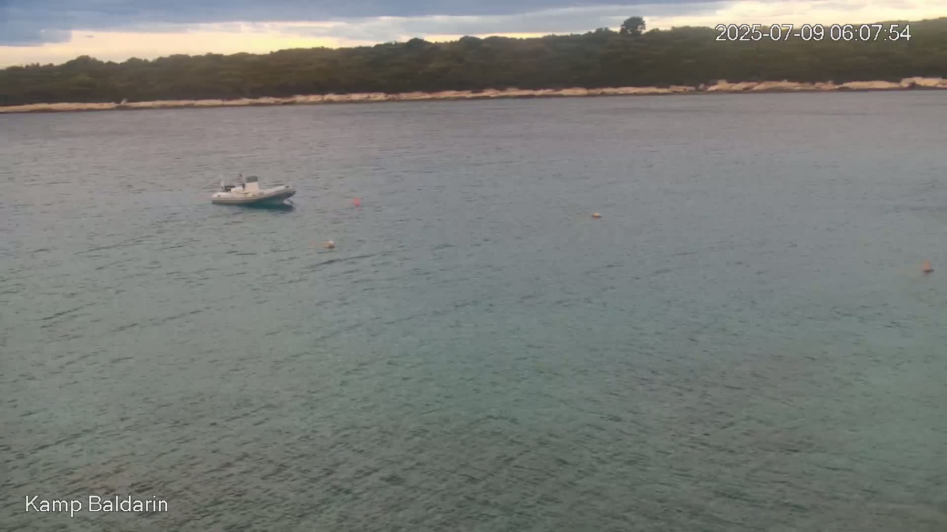 Otok Cres Island, Camp Baldarin Camping Live Cam - Punta Križa,  Mali Lošinj,  Primorje-Gorski Kotar, Croatia