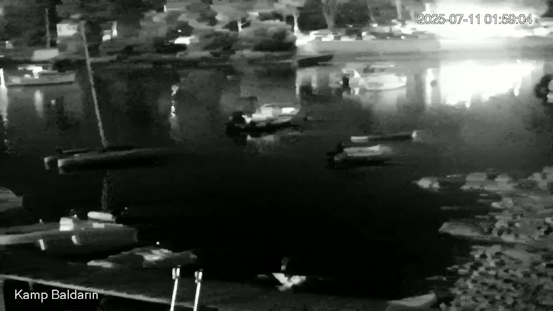 Otok Cres Island, Camp Baldarin Camping Live Cam - Punta Križa,  Mali Lošinj,  Primorje-Gorski Kotar, Croatia