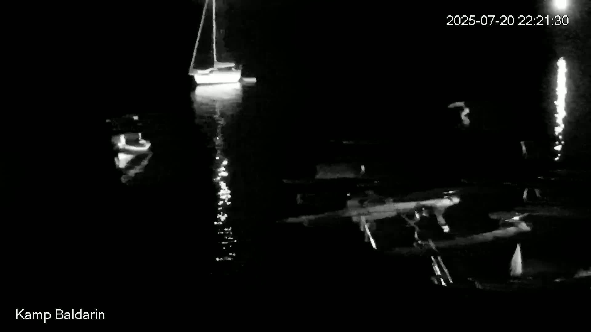 Otok Cres Island, Camp Baldarin Camping Live Cam - Punta Križa,  Mali Lošinj,  Primorje-Gorski Kotar, Croatia