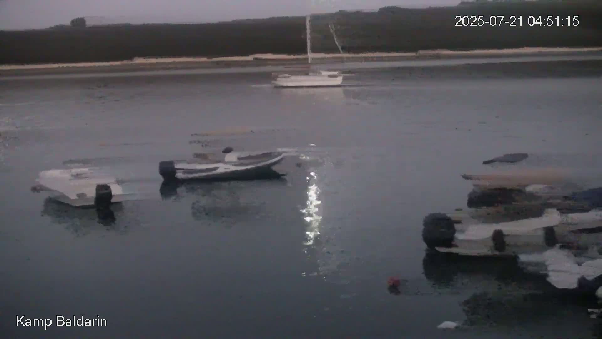 Otok Cres Island, Camp Baldarin Camping Live Cam - Punta Križa,  Mali Lošinj,  Primorje-Gorski Kotar, Croatia