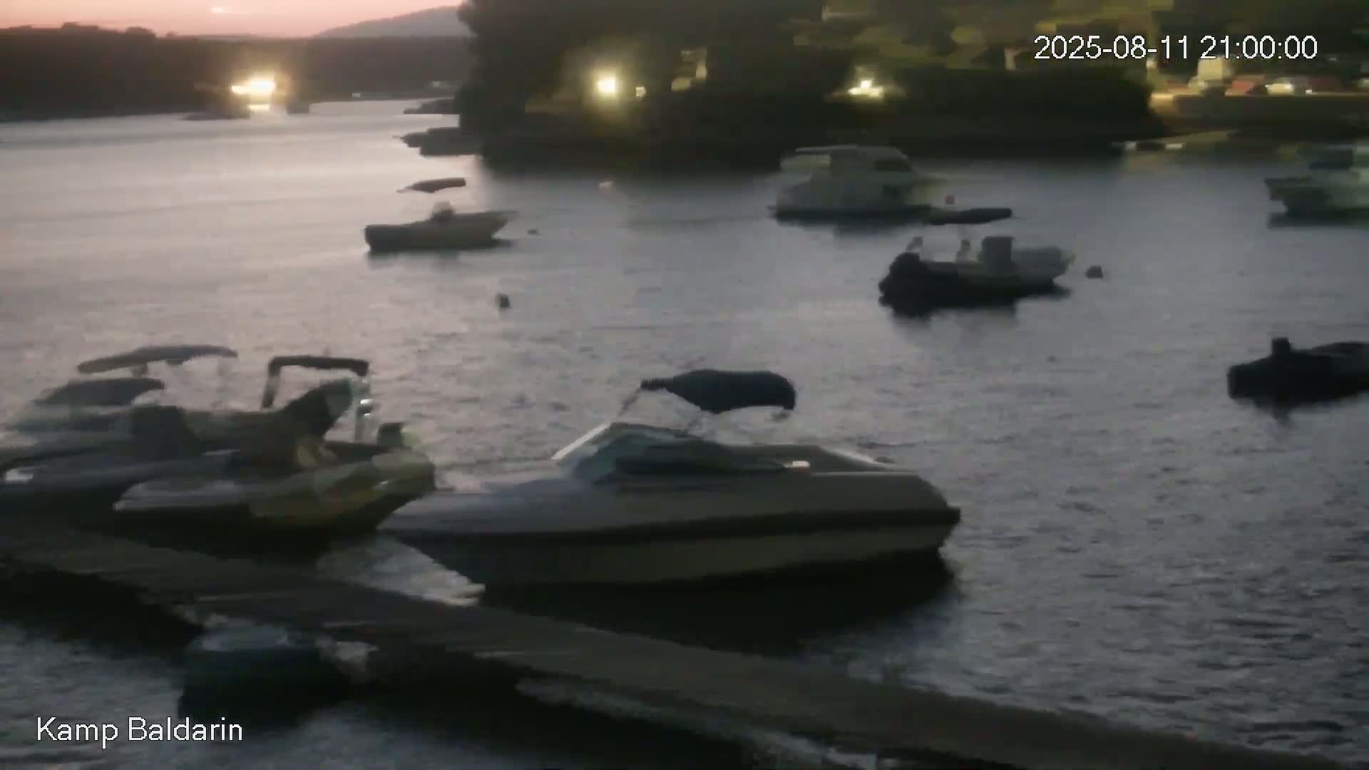 Otok Cres Island, Camp Baldarin Camping Live Cam - Punta Križa,  Mali Lošinj,  Primorje-Gorski Kotar, Croatia