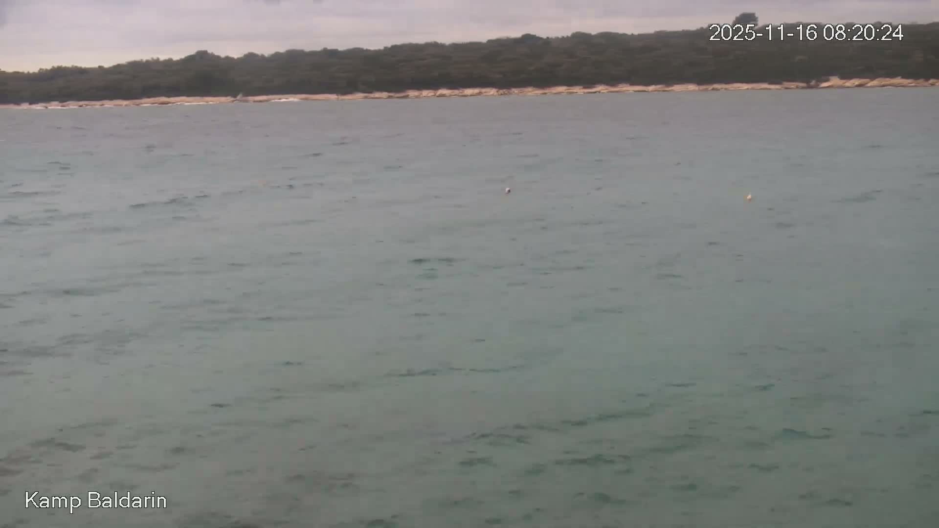 Otok Cres Island, Camp Baldarin Camping Live Cam - Punta Križa,  Mali Lošinj,  Primorje-Gorski Kotar, Croatia