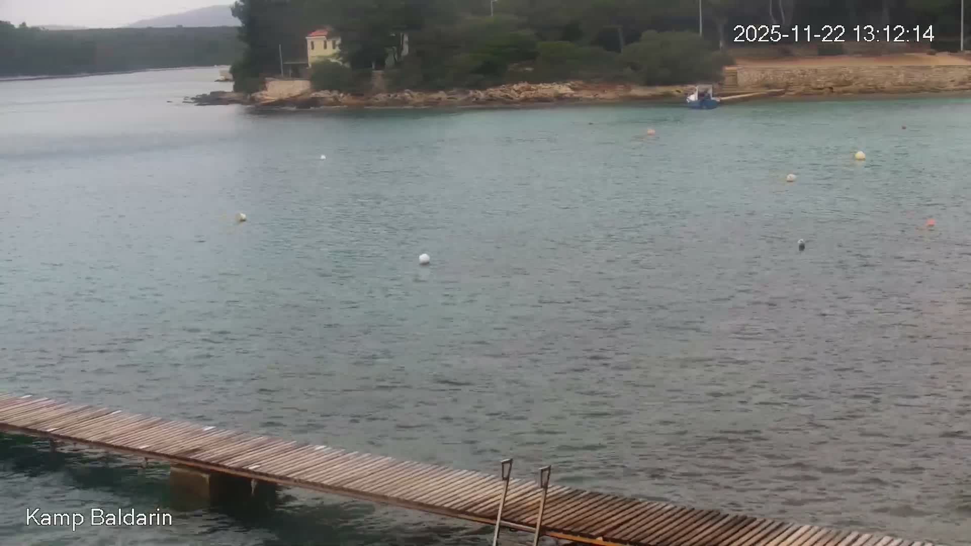 Otok Cres Island, Camp Baldarin Camping Live Cam - Punta Križa,  Mali Lošinj,  Primorje-Gorski Kotar, Croatia