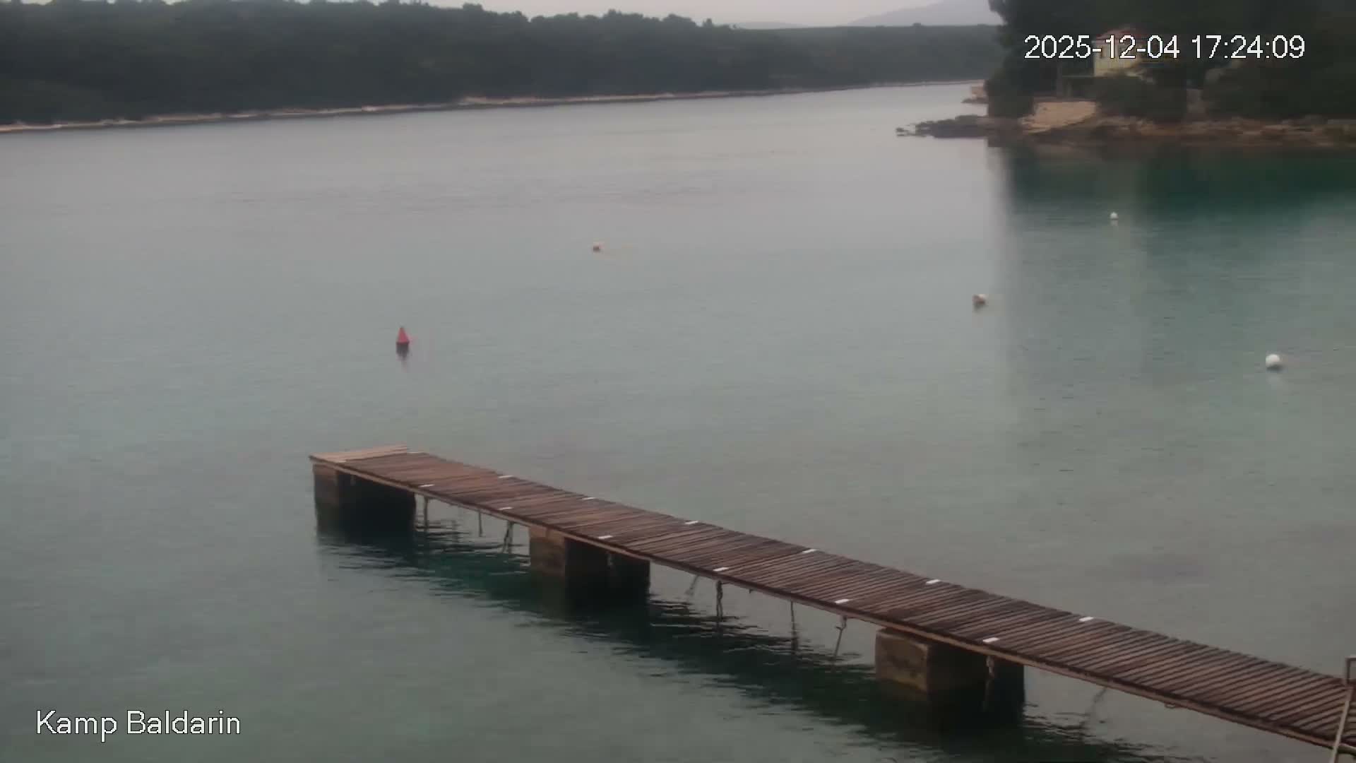 Otok Cres Island, Camp Baldarin Camping Live Cam - Punta Križa,  Mali Lošinj,  Primorje-Gorski Kotar, Croatia